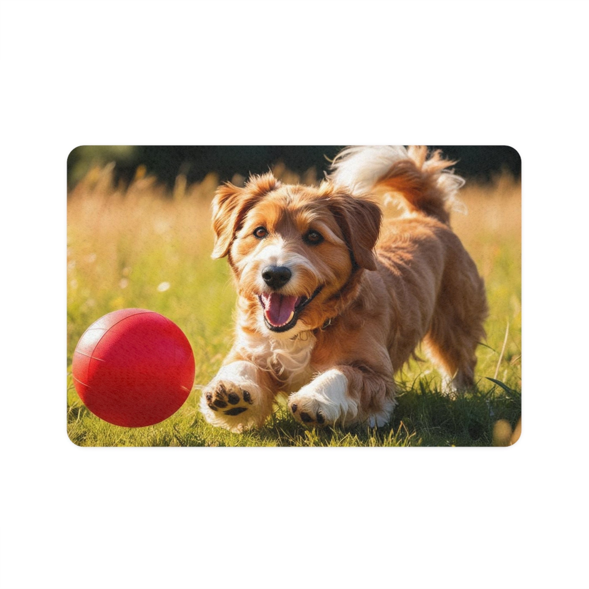 Non-Slip Pet Food Mat – Waterproof Feeding Mat for Dogs
