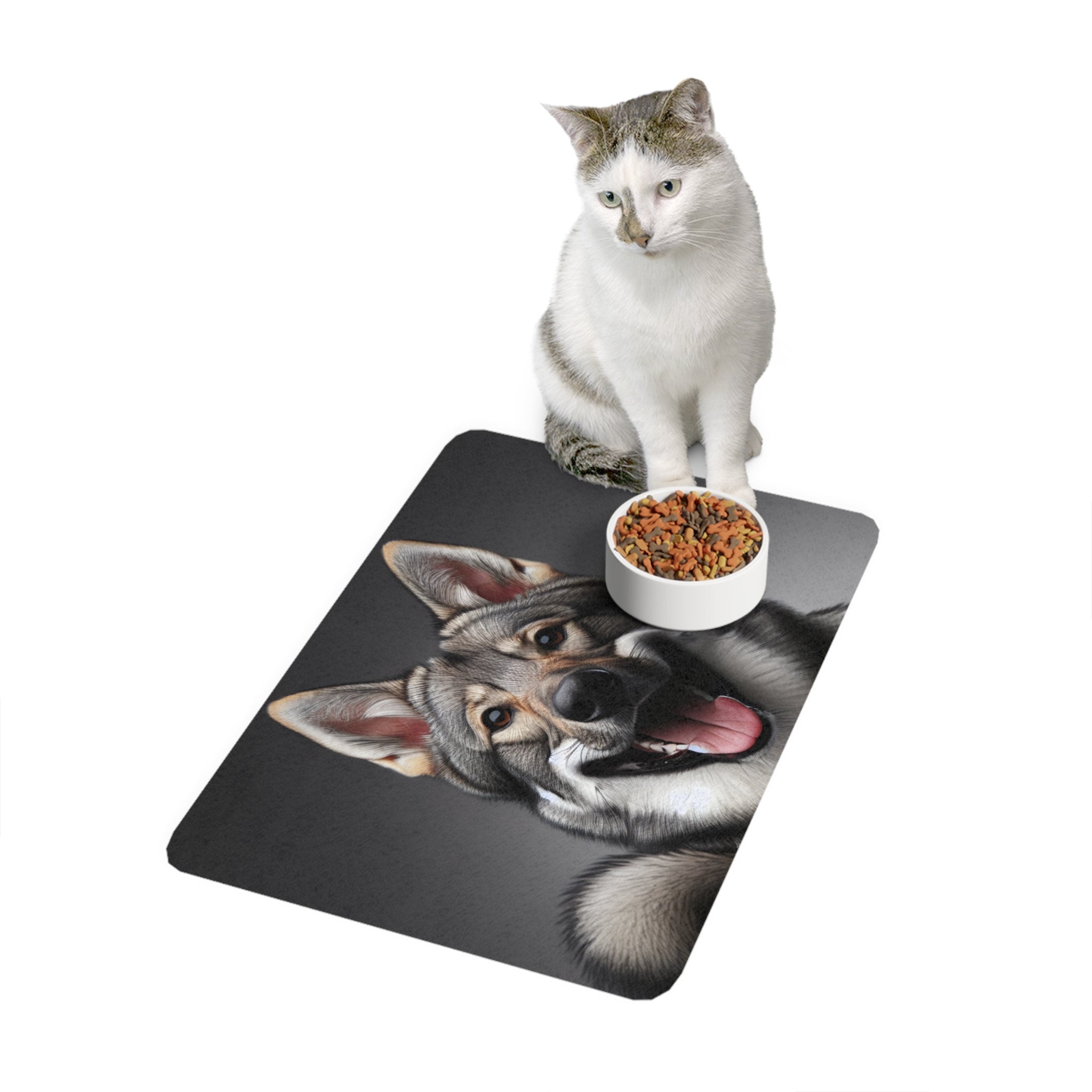 Non-Slip Pet Food Mat – Waterproof Feeding Mat for Dogs