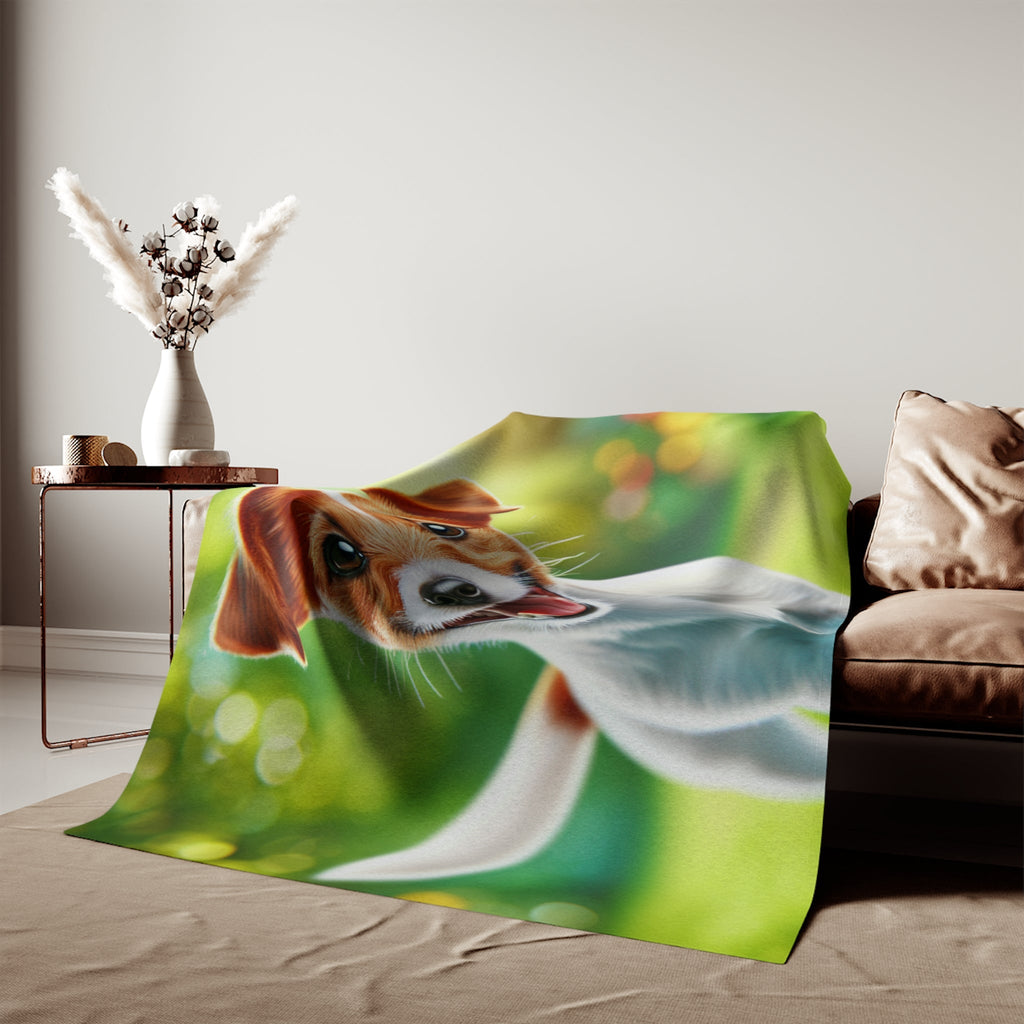 Sweatshirt Blanket – Plush Fleece Throw, 2 Size Options