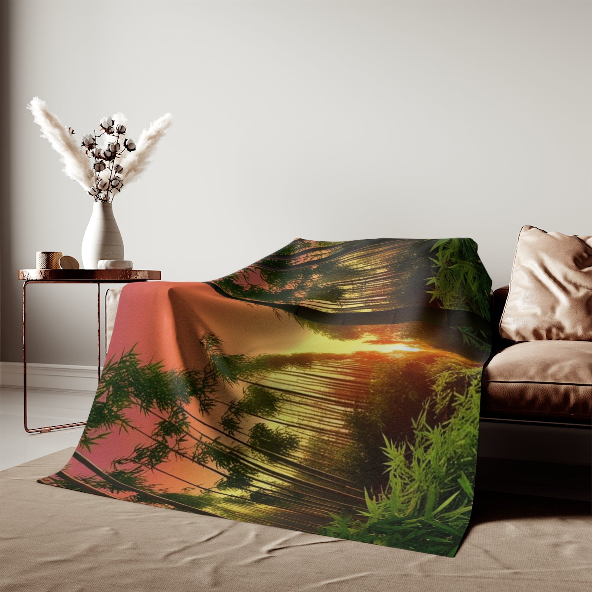 Sweatshirt Blanket – Plush Fleece Throw, 2 Size Options