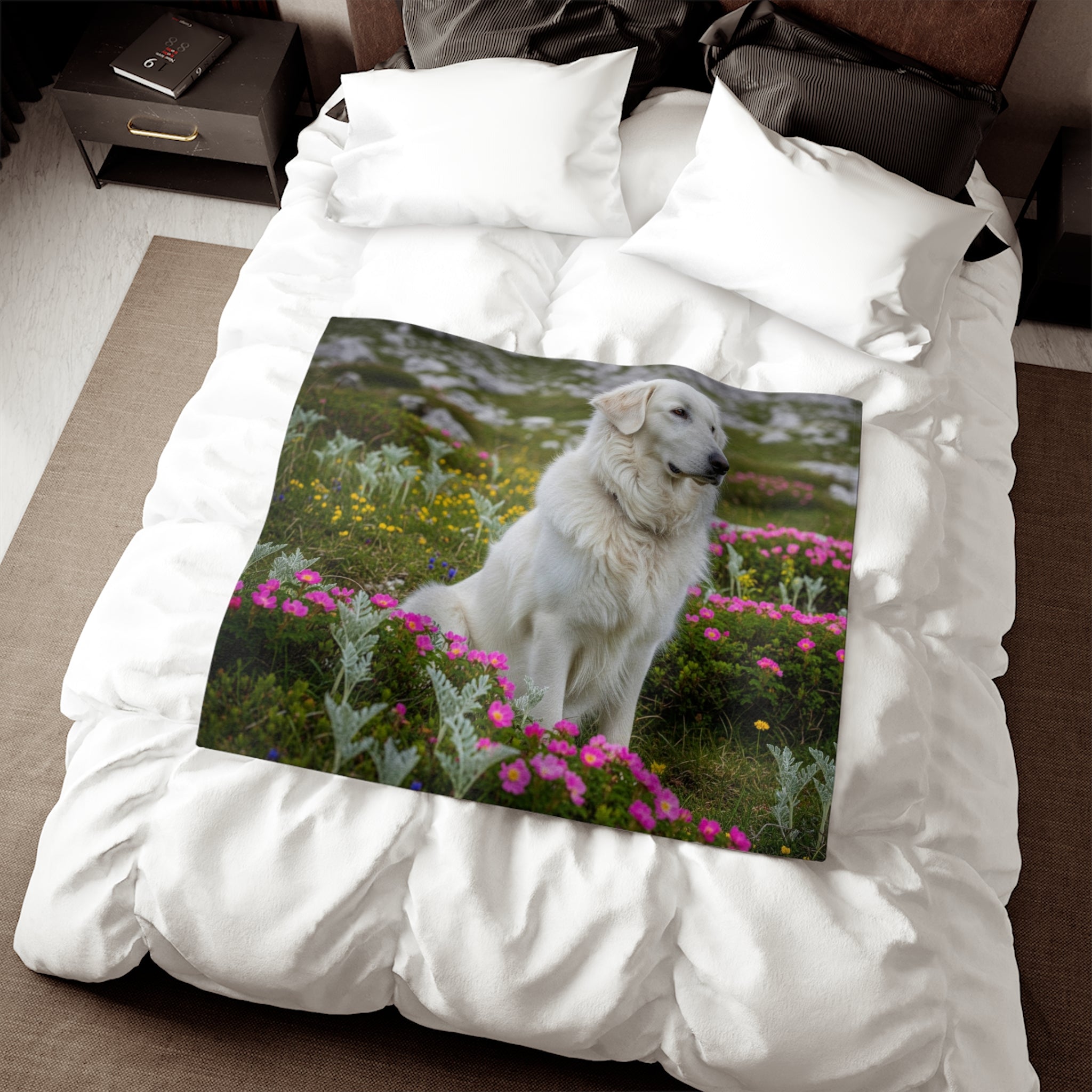 Sweatshirt Blanket – Plush Fleece Throw, 2 Size Options