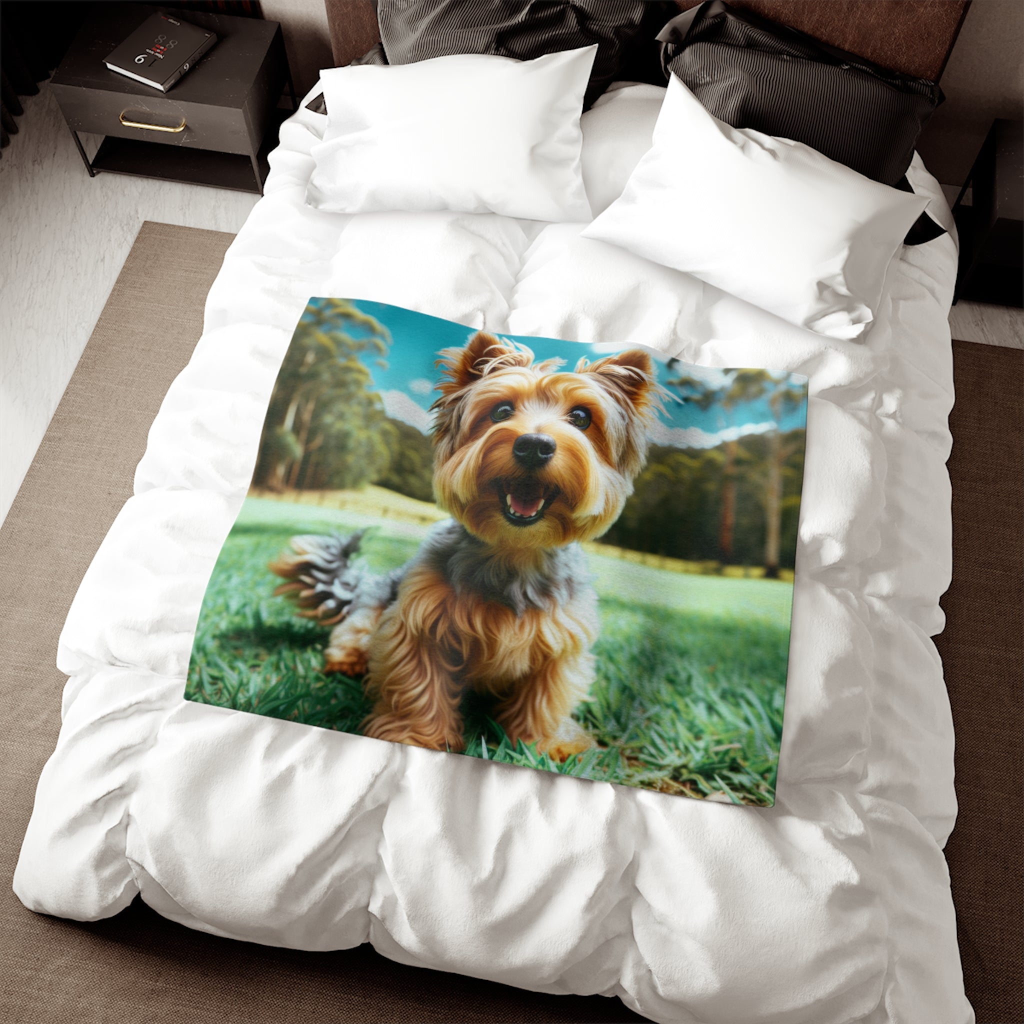 Sweatshirt Blanket – Plush Fleece Throw, 2 Size Options