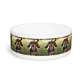 Ceramic Pet Bowl – 16 oz Dog Feeding Bowl