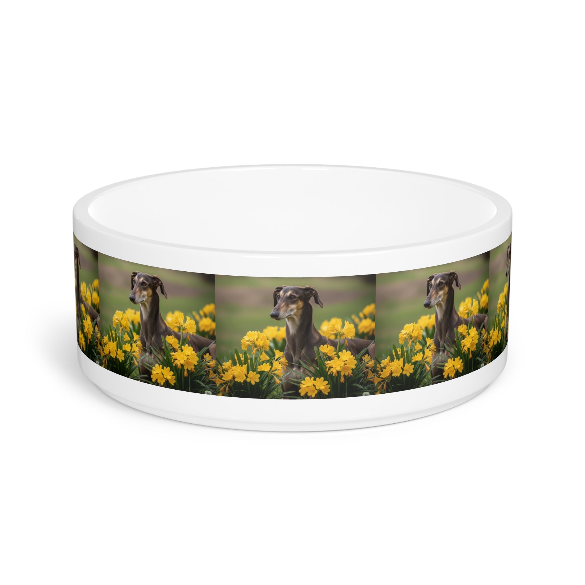 Ceramic Pet Bowl – 16 oz Dog Feeding Bowl