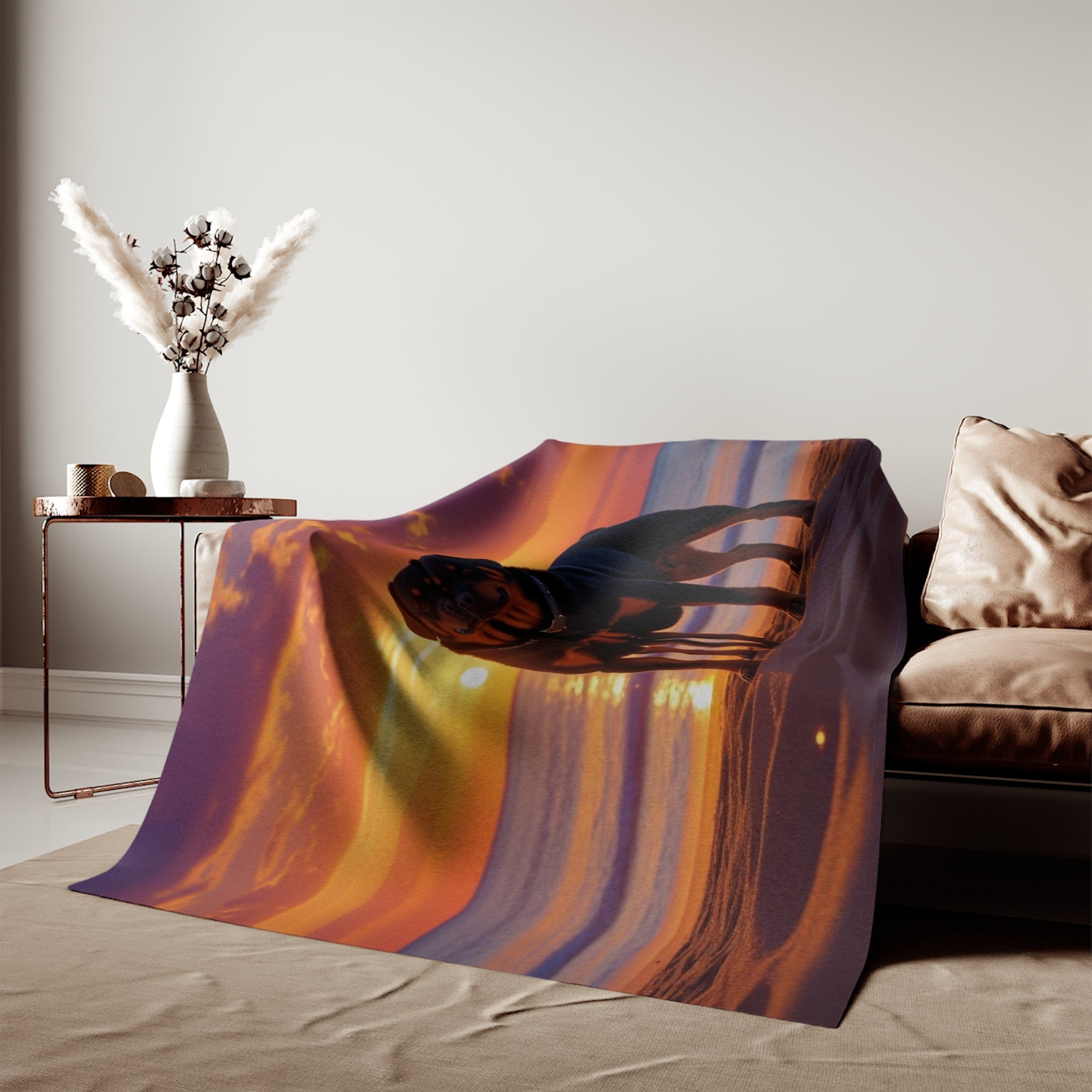 Sweatshirt Blanket – Plush Fleece Throw, 2 Size Options