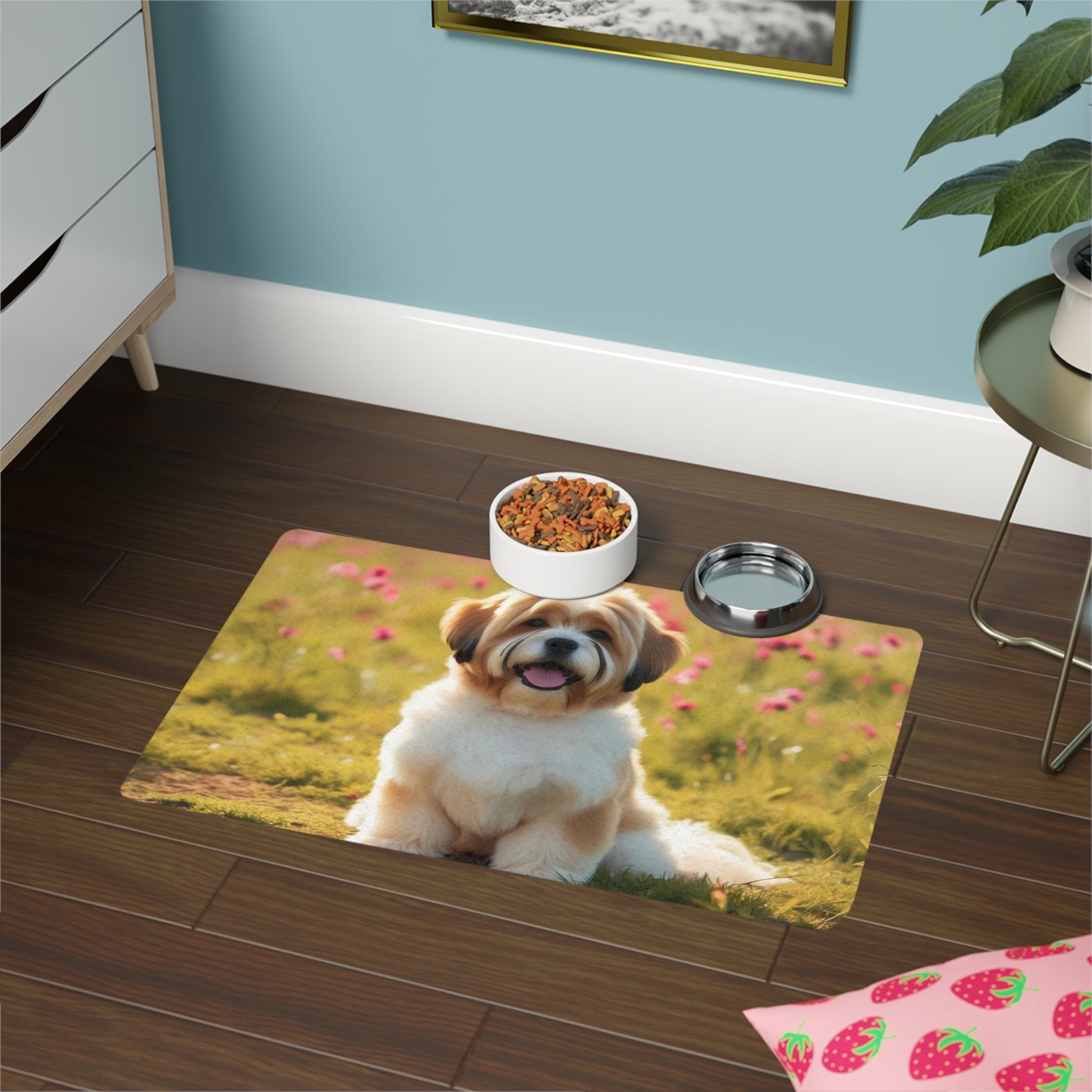 Non-Slip Pet Food Mat – Waterproof Feeding Mat for Dogs