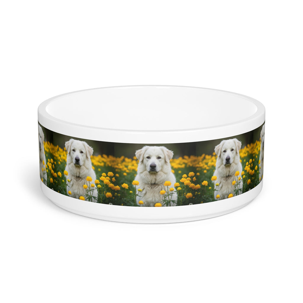 Ceramic Pet Bowl – 16 oz Dog Feeding Bowl