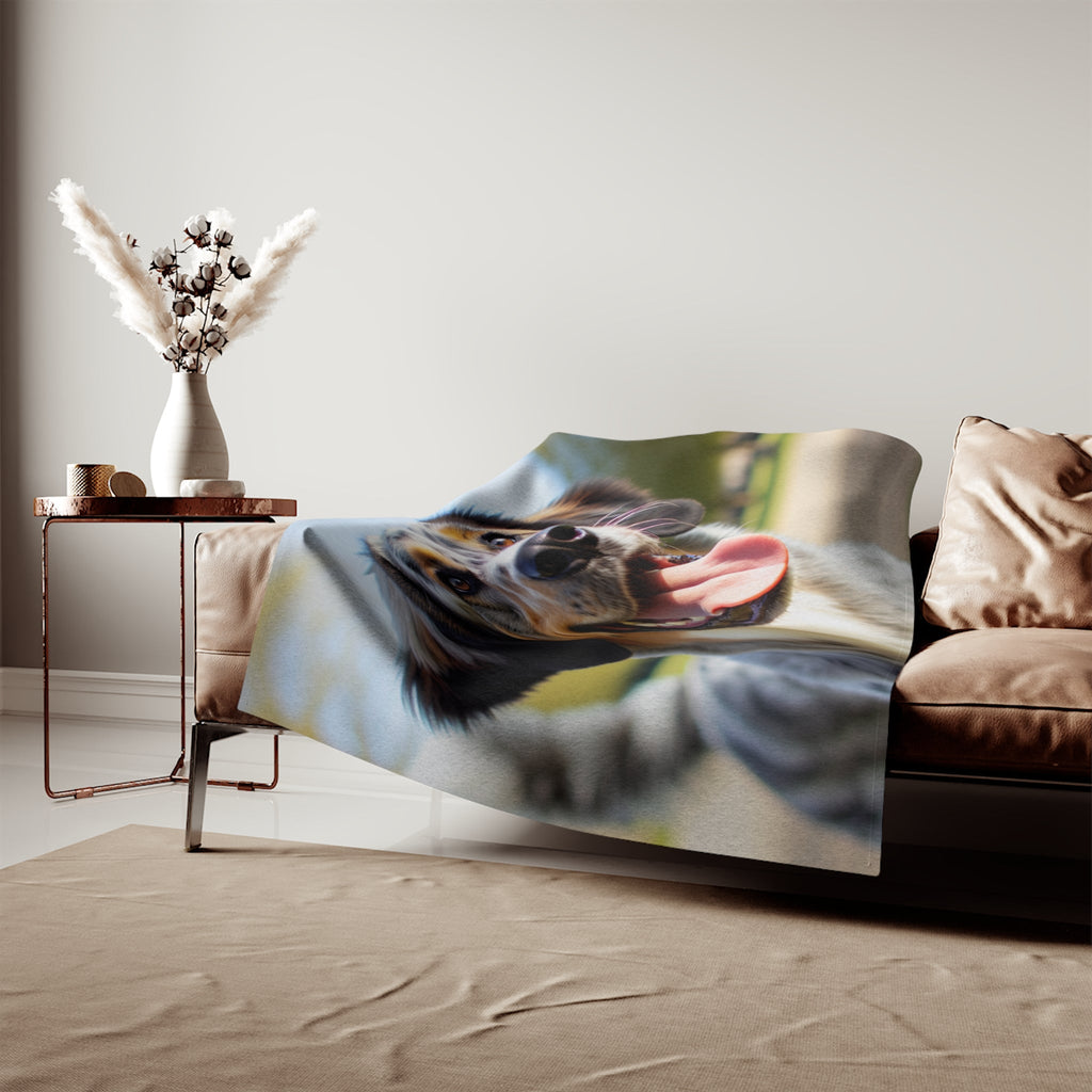 Sweatshirt Blanket – Plush Fleece Throw, 2 Size Options