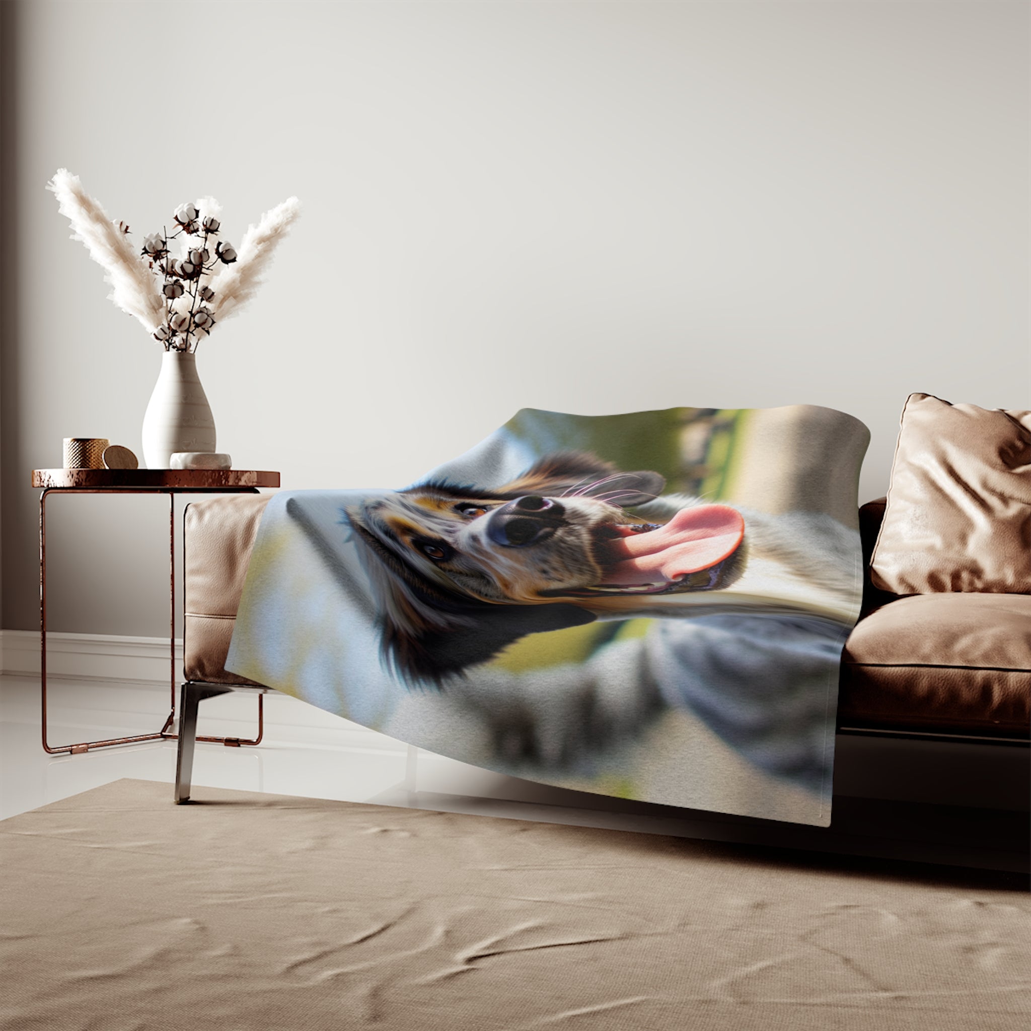 Sweatshirt Blanket – Plush Fleece Throw, 2 Size Options