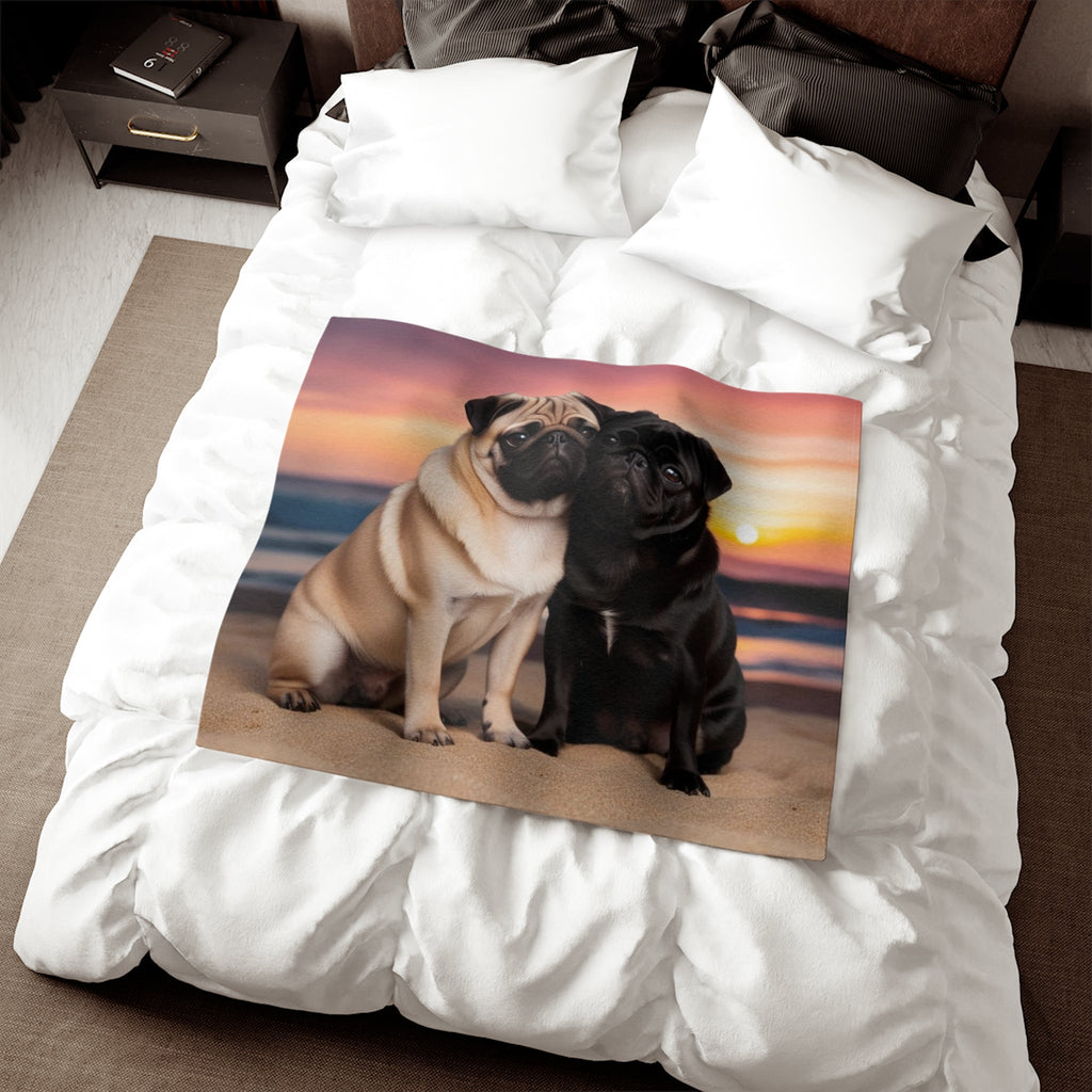 Sweatshirt Blanket – Plush Fleece Throw, 2 Size Options