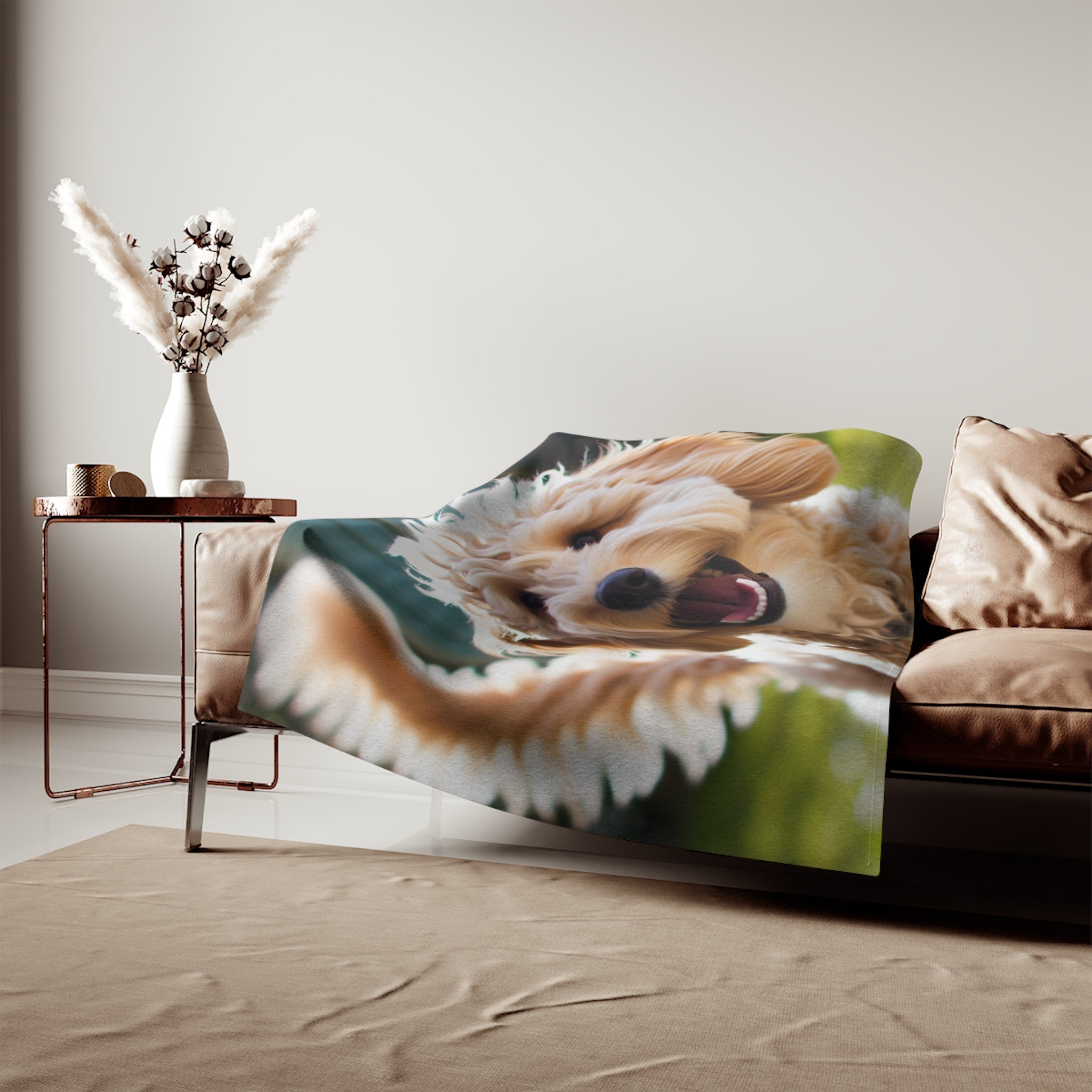 Sweatshirt Blanket – Plush Fleece Throw, 2 Size Options