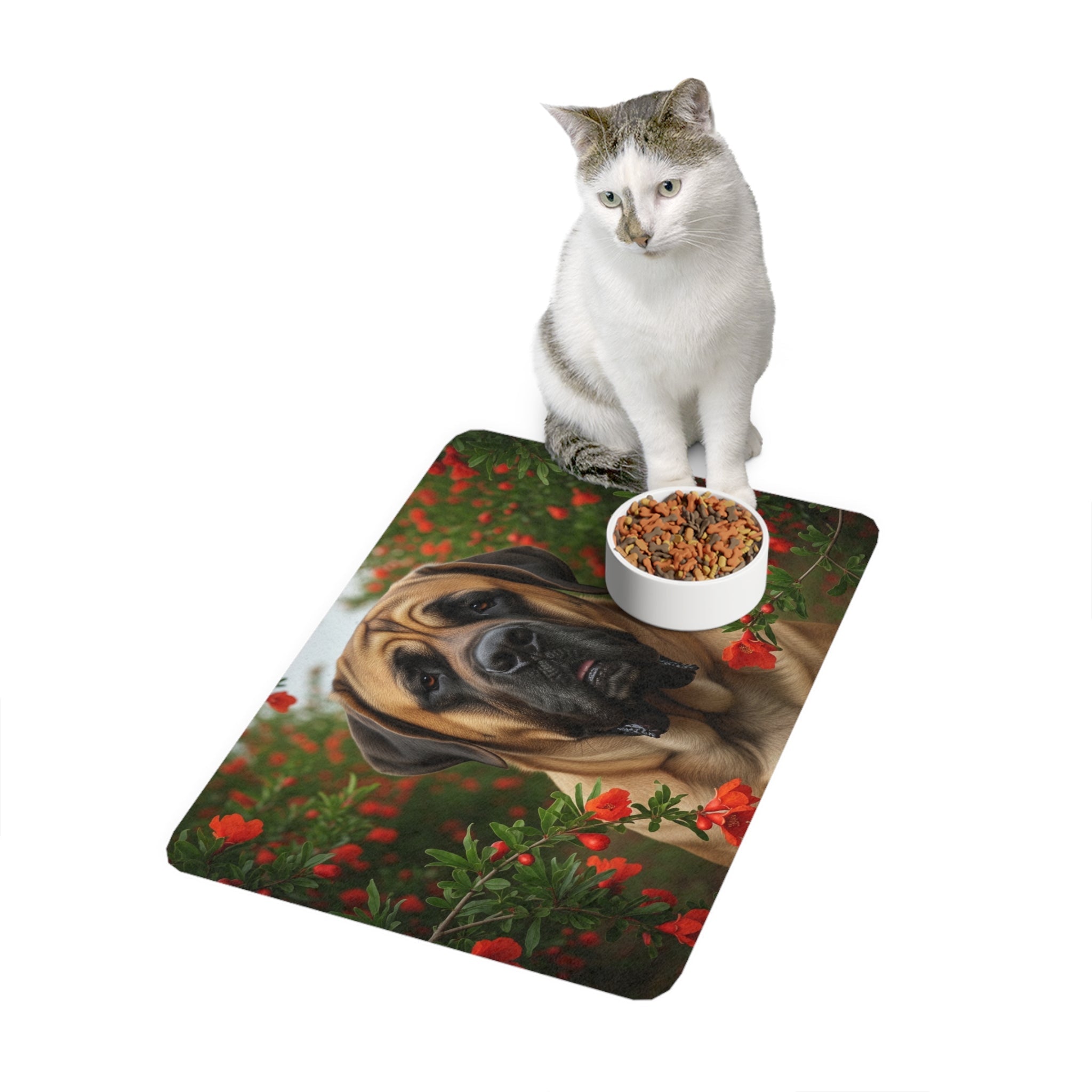 Non-Slip Pet Food Mat – Waterproof Feeding Mat for Dogs
