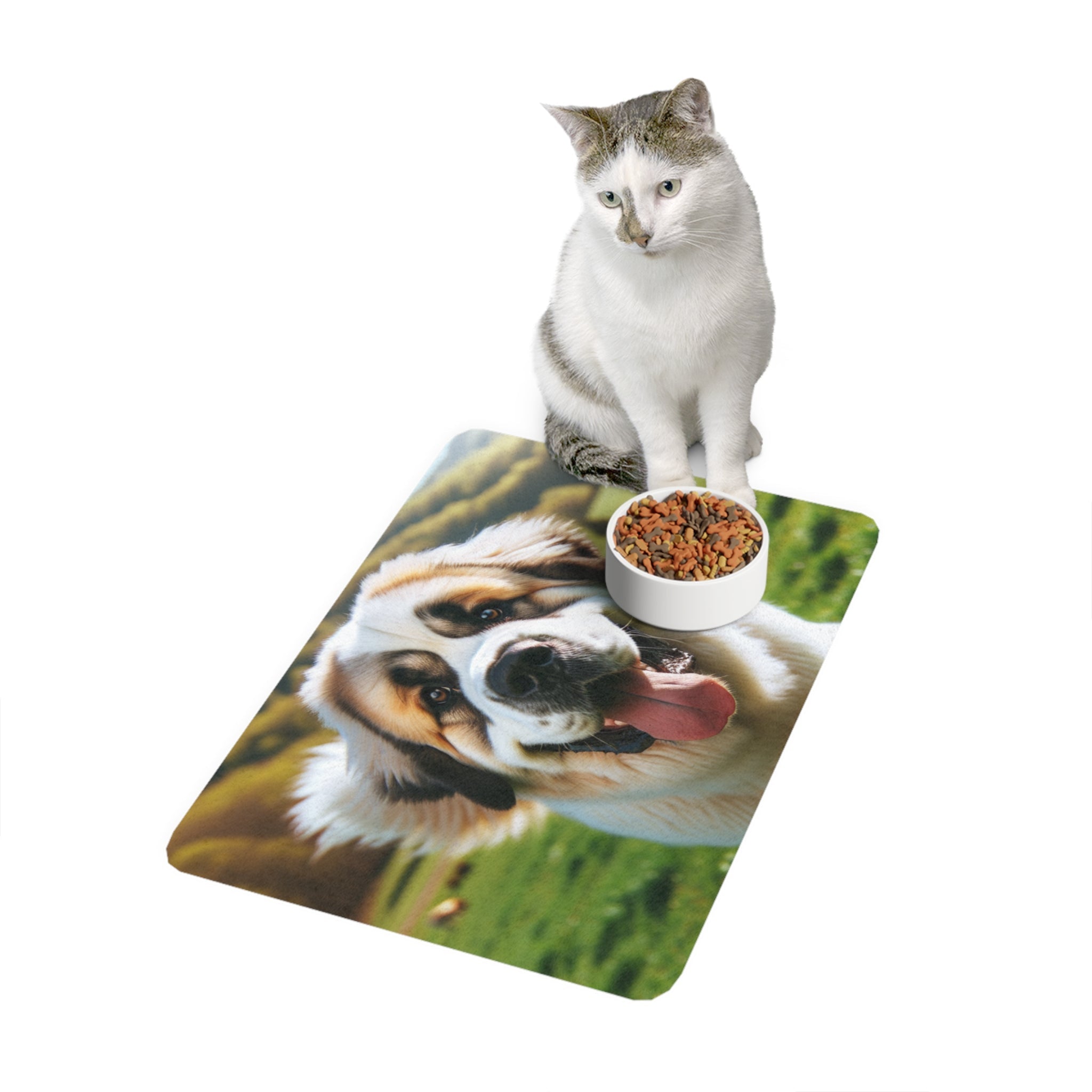 Non-Slip Pet Food Mat – Waterproof Feeding Mat for Dogs