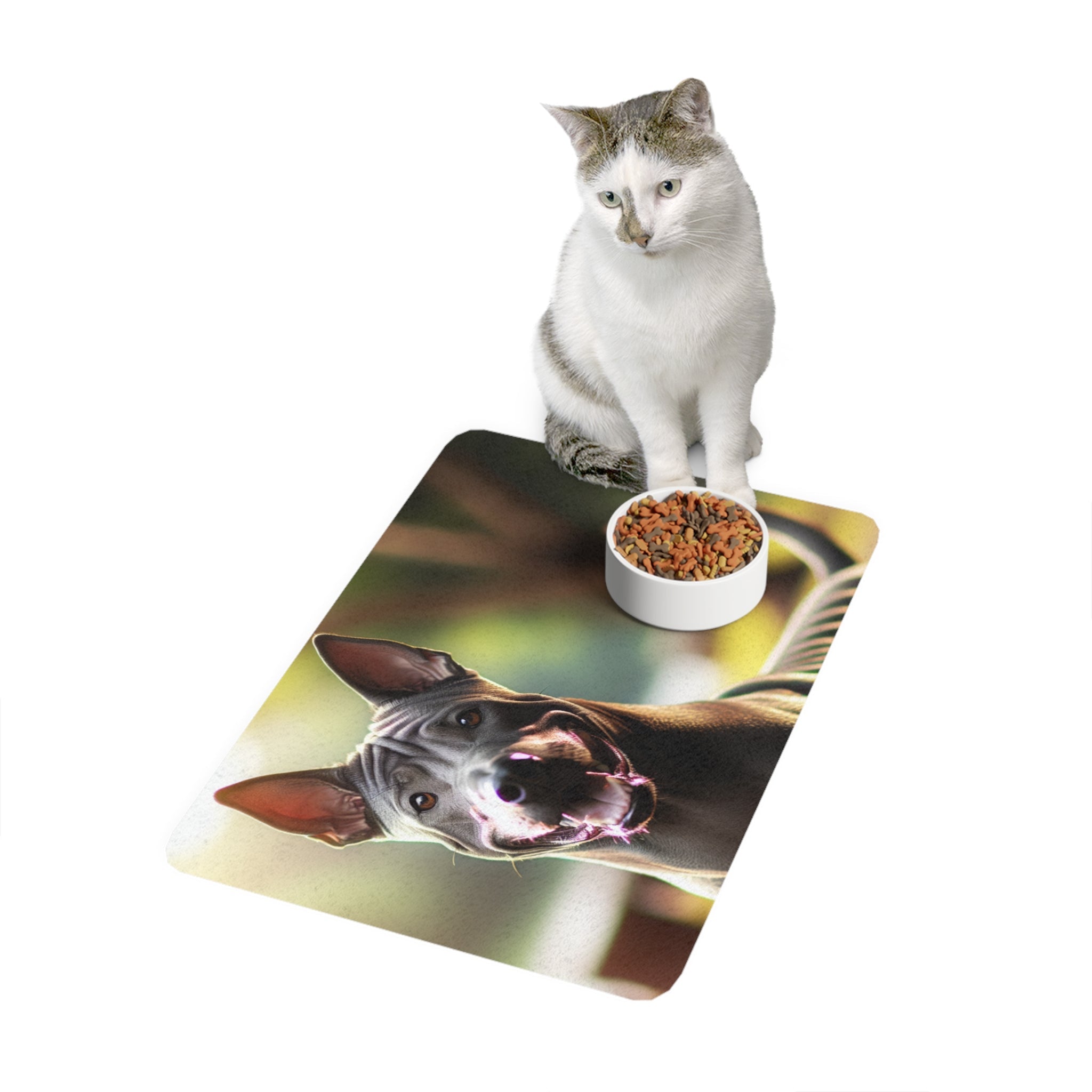 Non-Slip Pet Food Mat – Waterproof Feeding Mat for Dogs