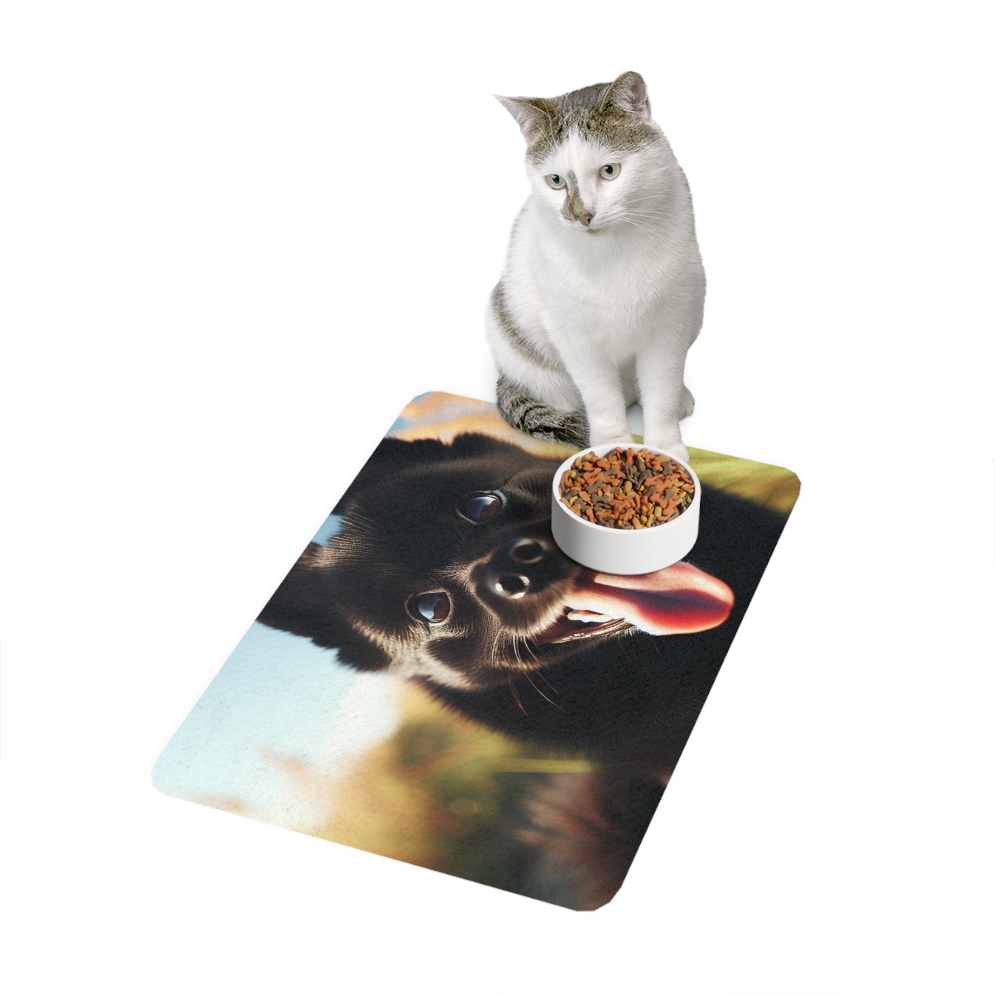 Non-Slip Pet Food Mat – Waterproof Feeding Mat for Dogs