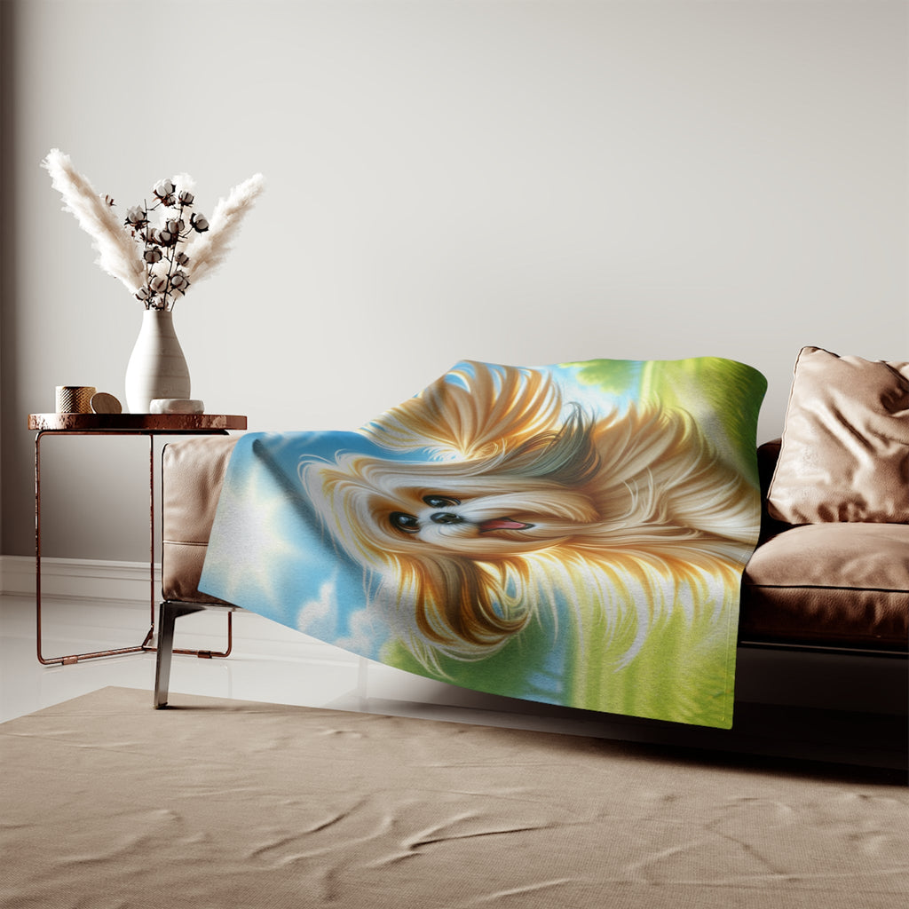 Sweatshirt Blanket – Plush Fleece Throw, 2 Size Options