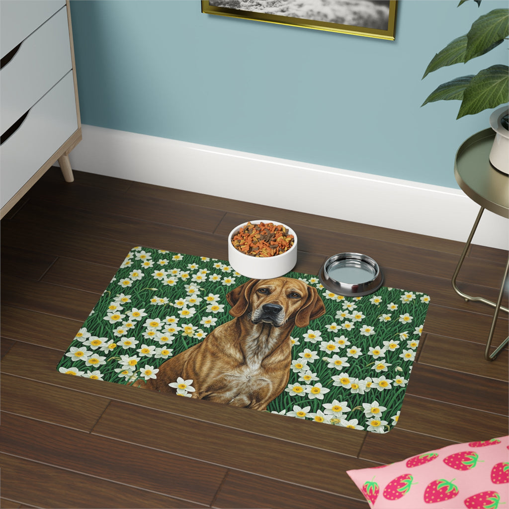 Non-Slip Pet Food Mat – Waterproof Feeding Mat for Dogs