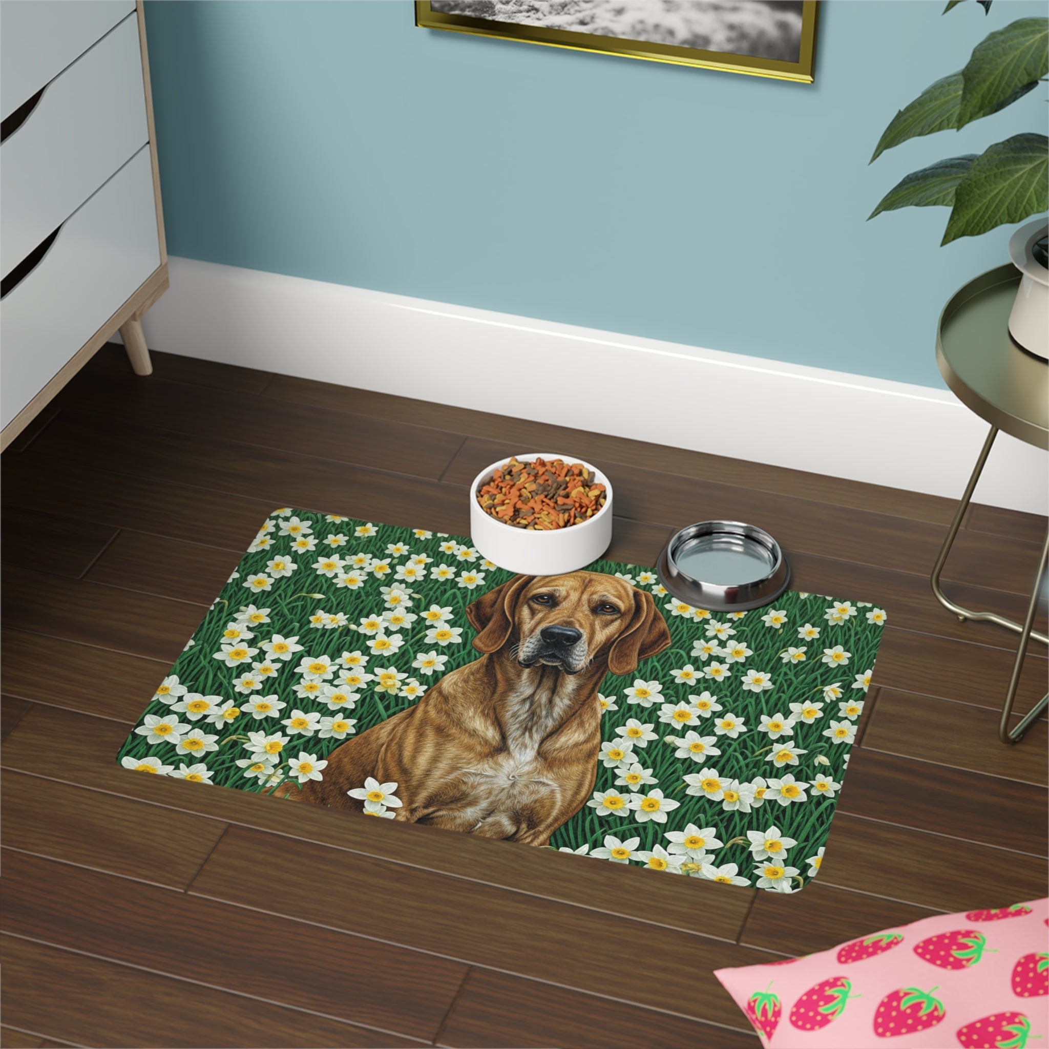 Non-Slip Pet Food Mat – Waterproof Feeding Mat for Dogs