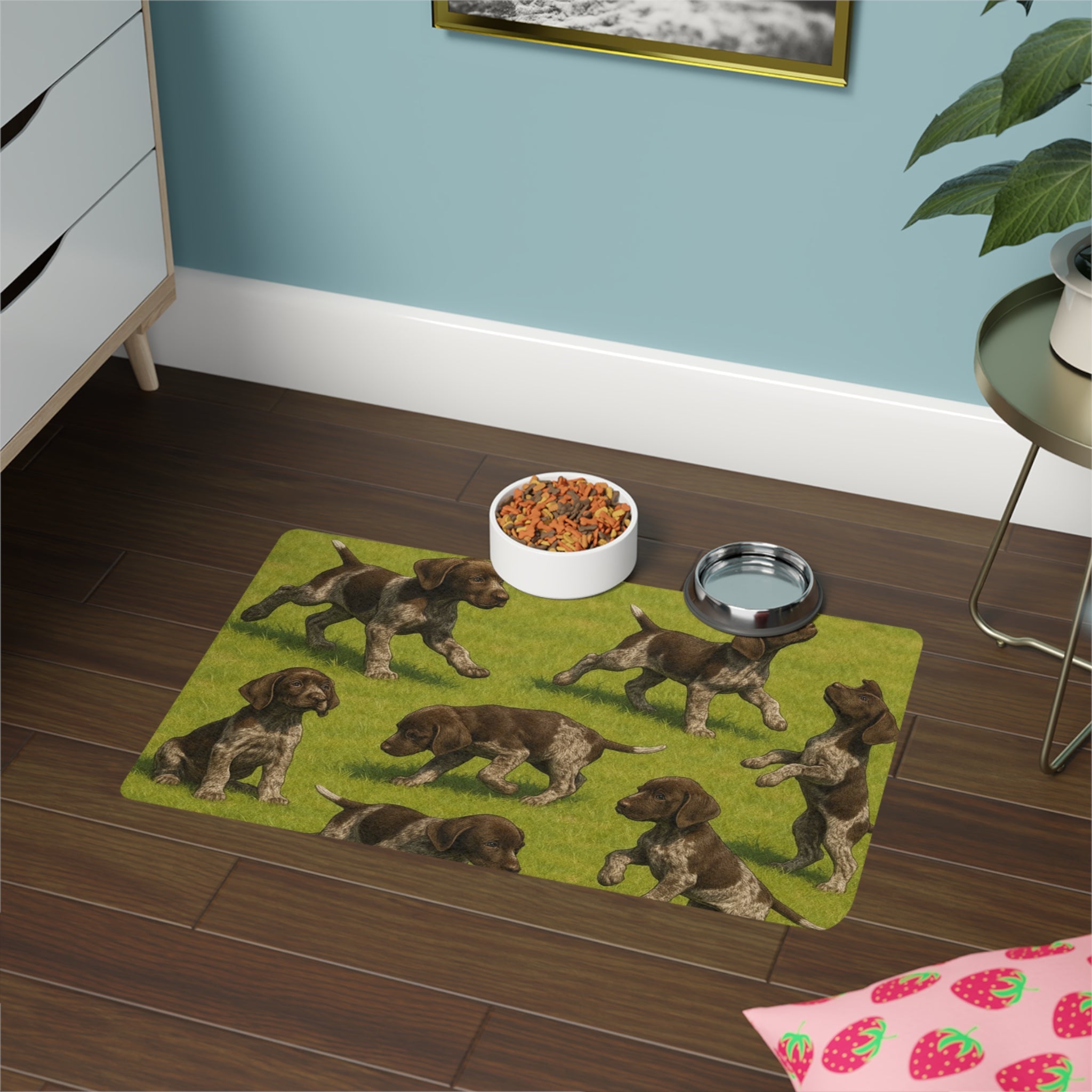 Non-Slip Pet Food Mat – Waterproof Feeding Mat for Dogs