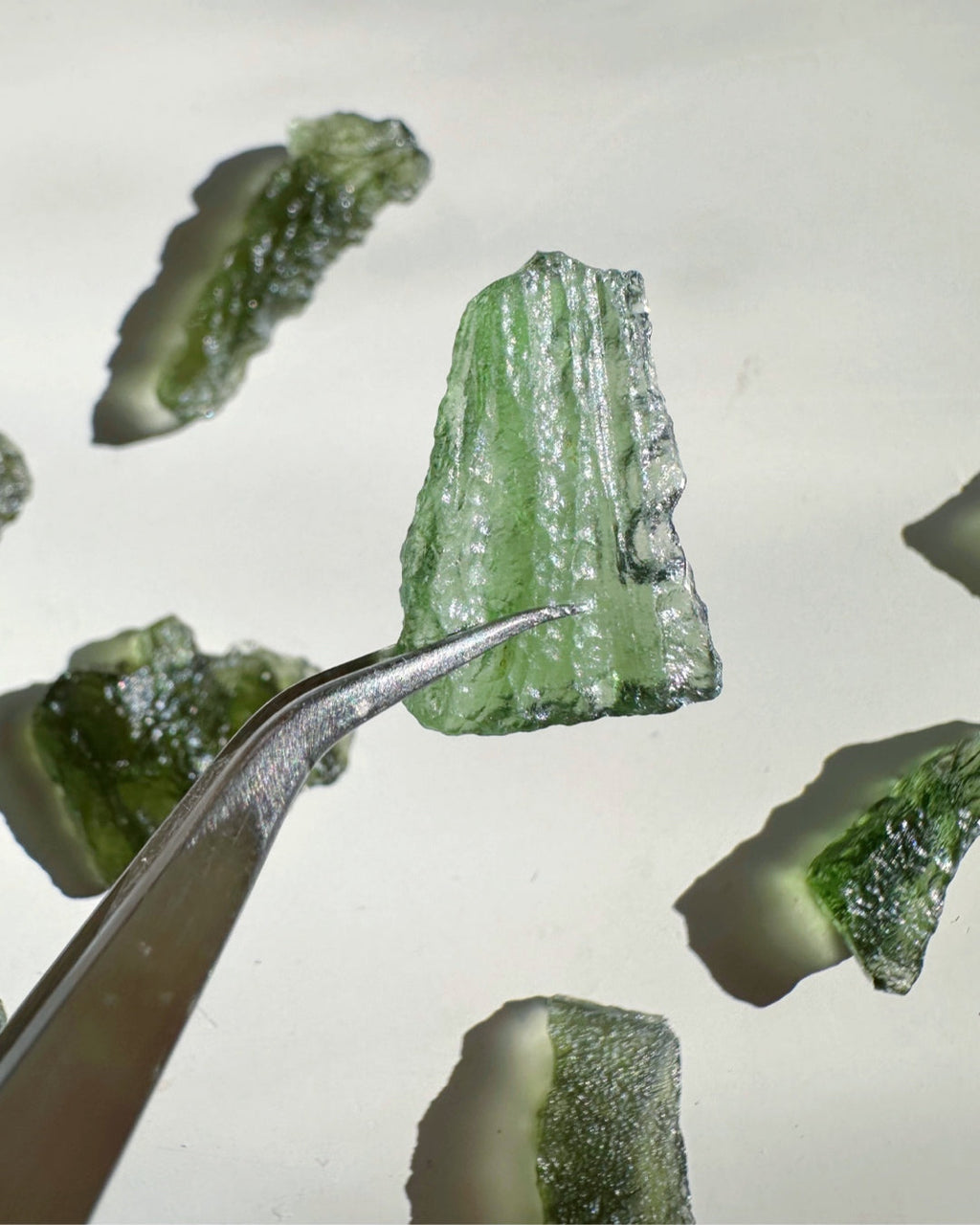 Chlum Moldavite #10 - AA