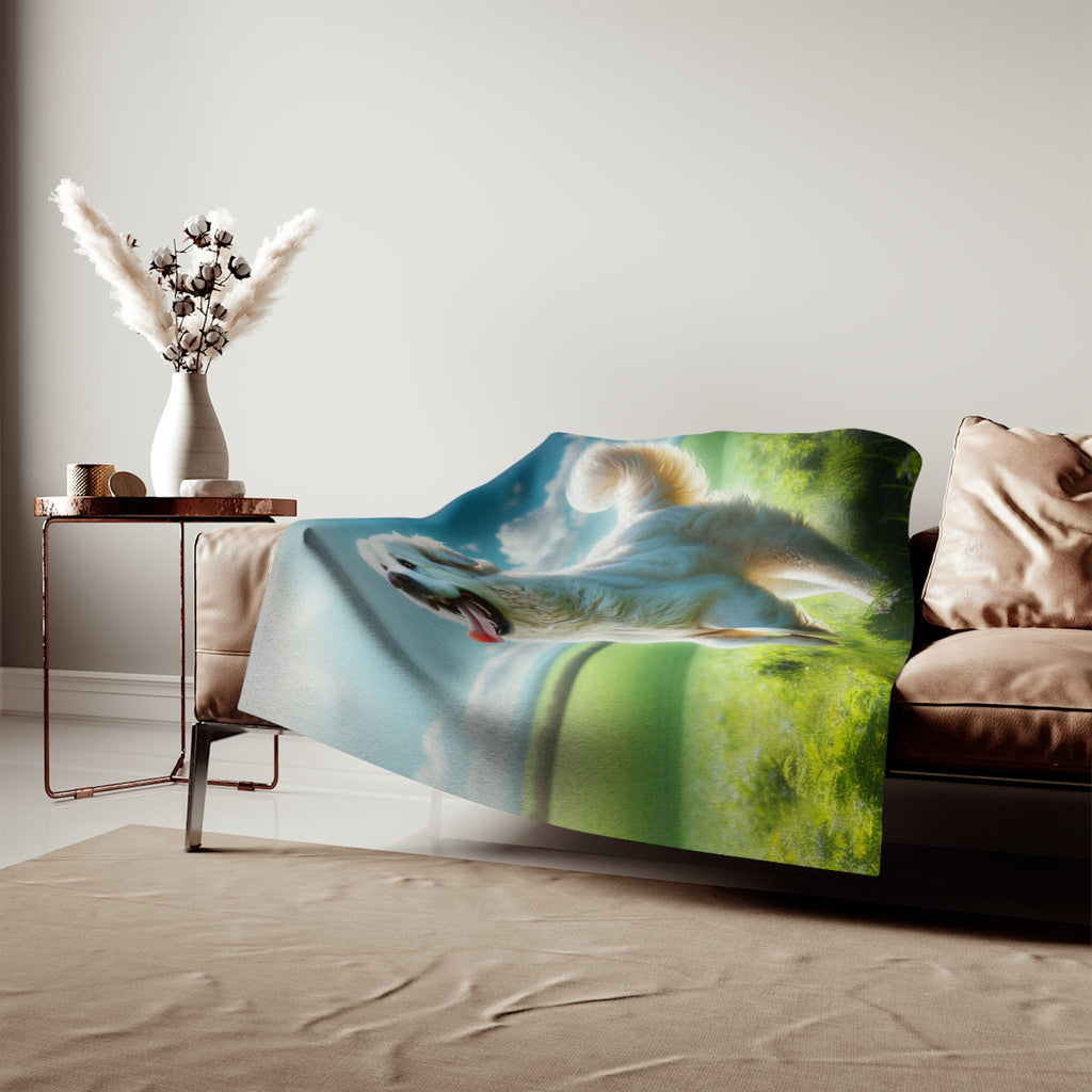 Sweatshirt Blanket – Plush Fleece Throw, 2 Size Options