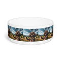 Ceramic Pet Bowl – 16 oz Dog Feeding Bowl