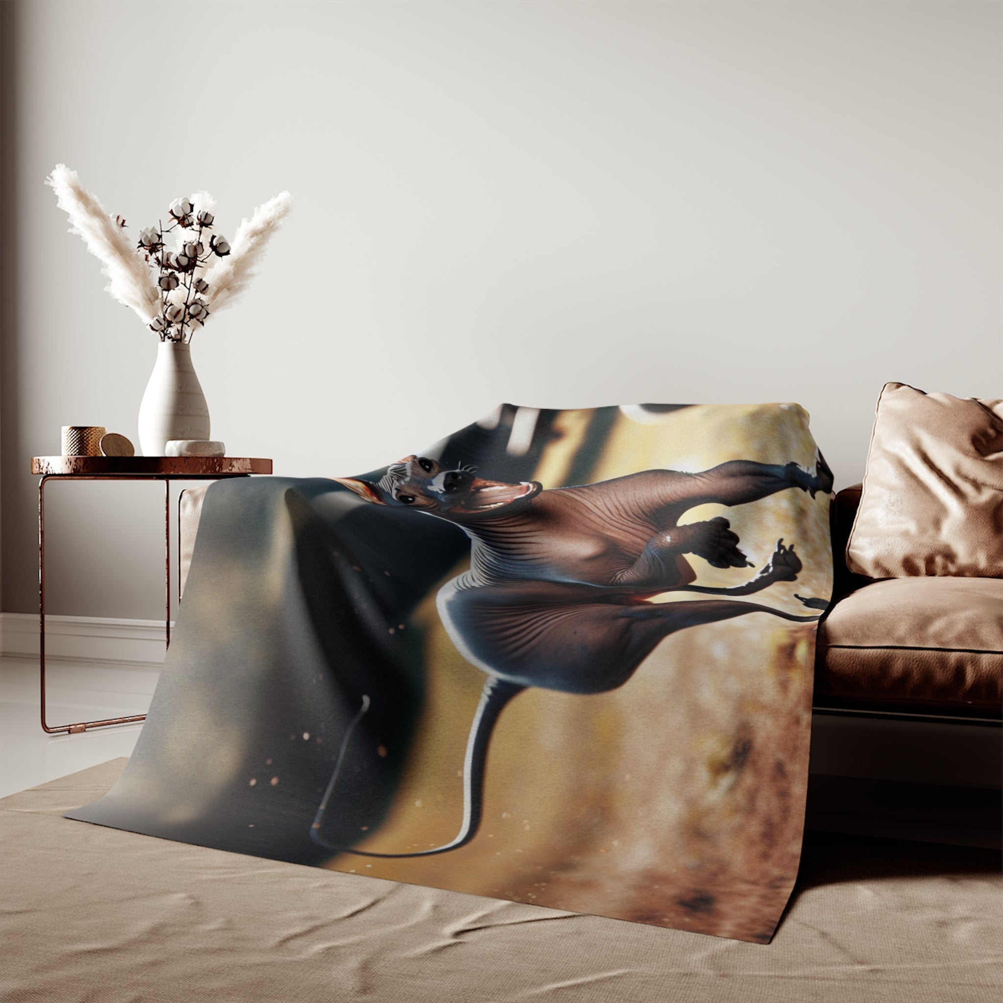Sweatshirt Blanket – Plush Fleece Throw, 2 Size Options