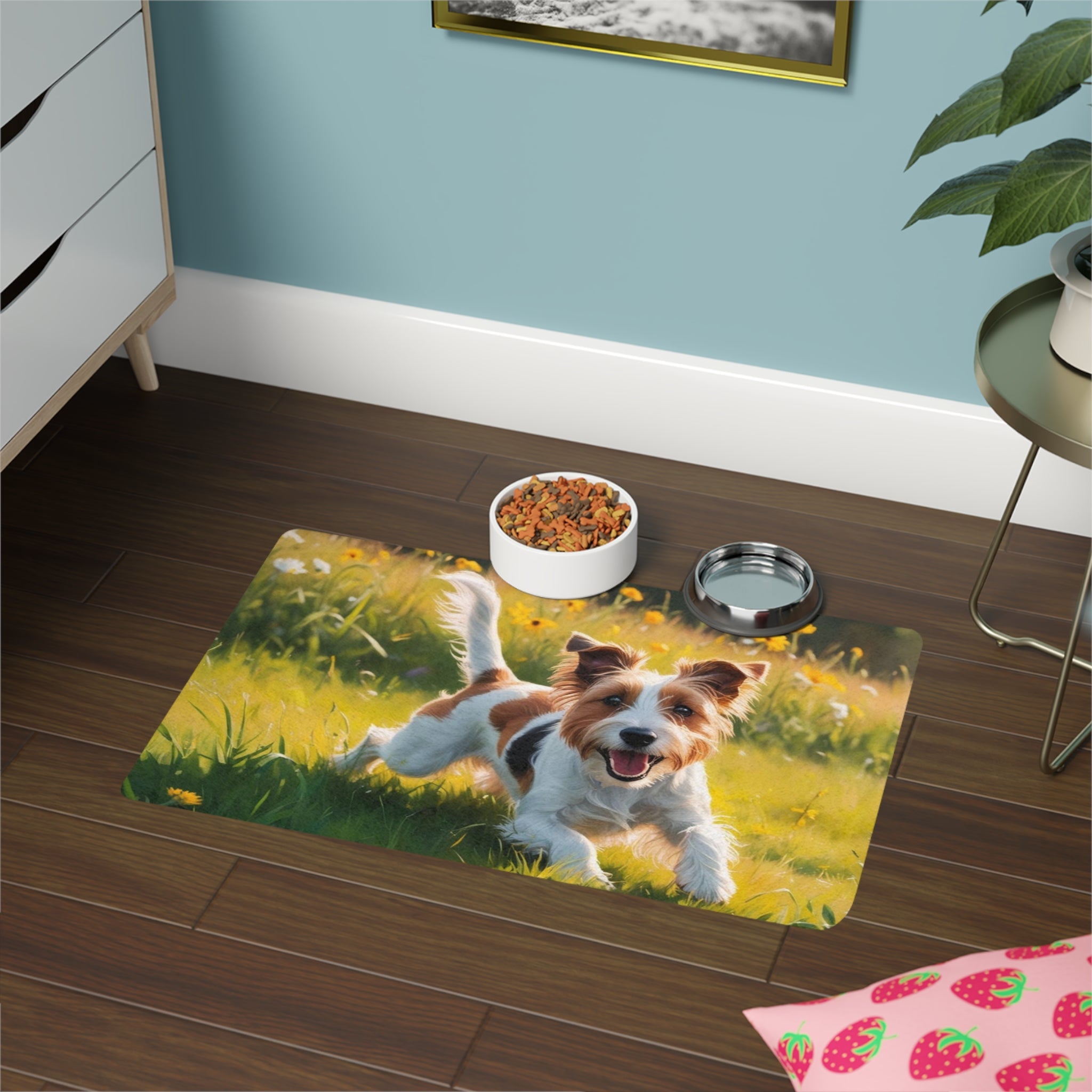 Non-Slip Pet Food Mat – Waterproof Feeding Mat for Dogs