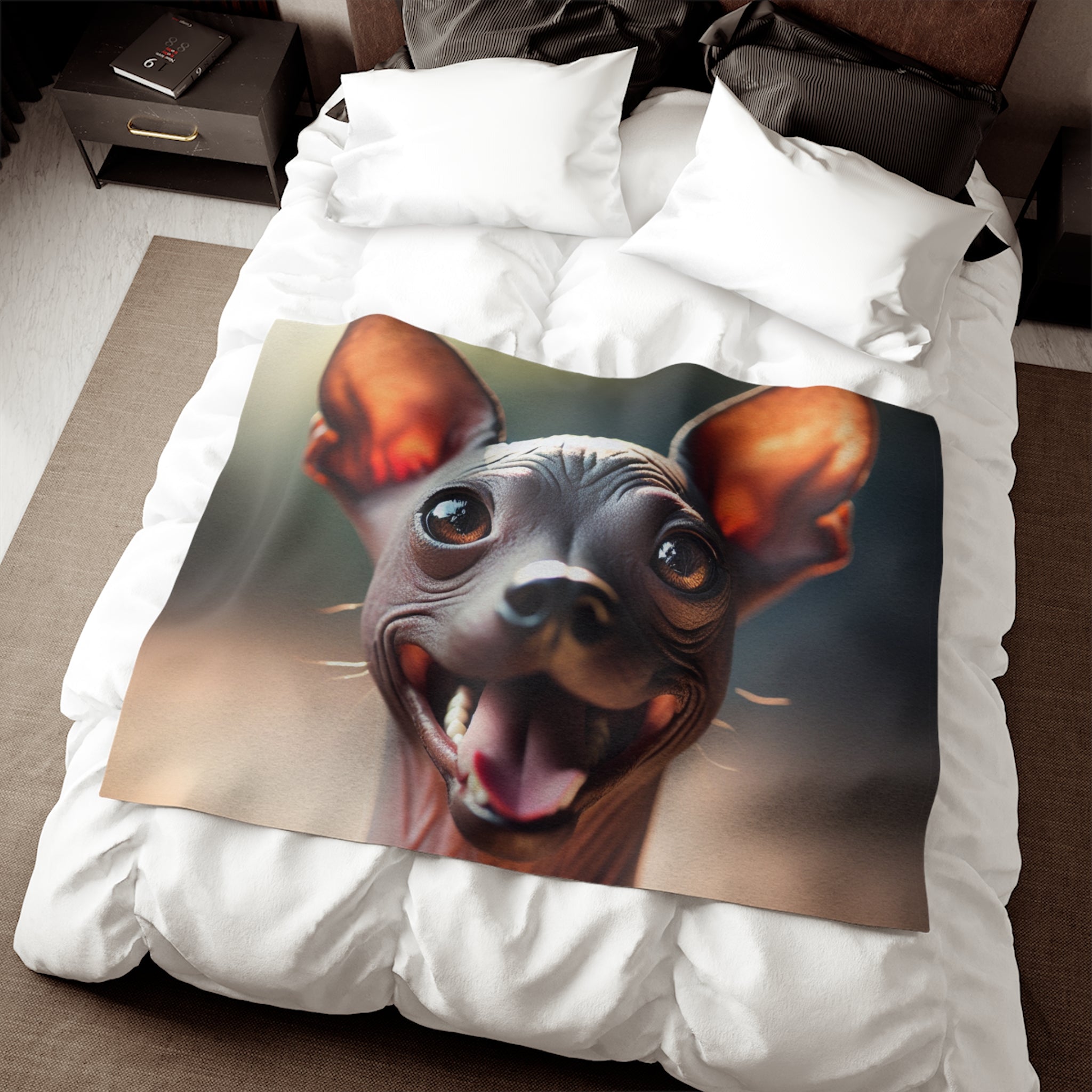 Sweatshirt Blanket – Plush Fleece Throw, 2 Size Options