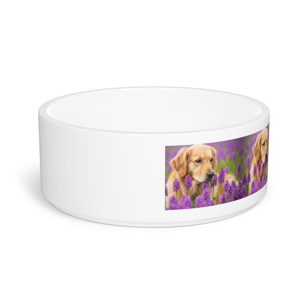 Ceramic Pet Bowl – 16 oz Dog Feeding Bowl