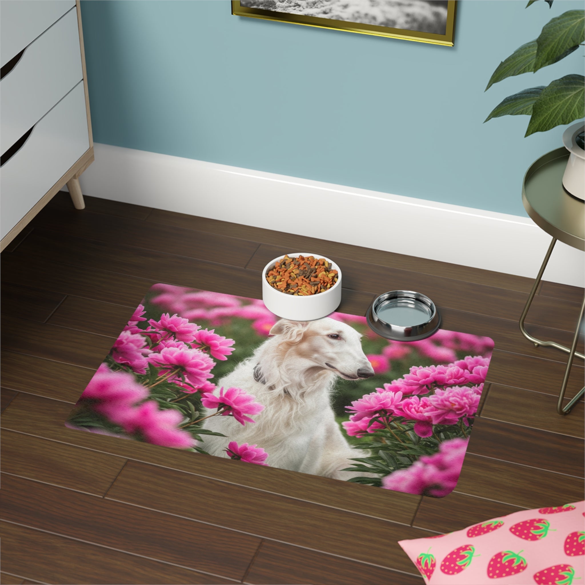 Non-Slip Pet Food Mat – Waterproof Feeding Mat for Dogs