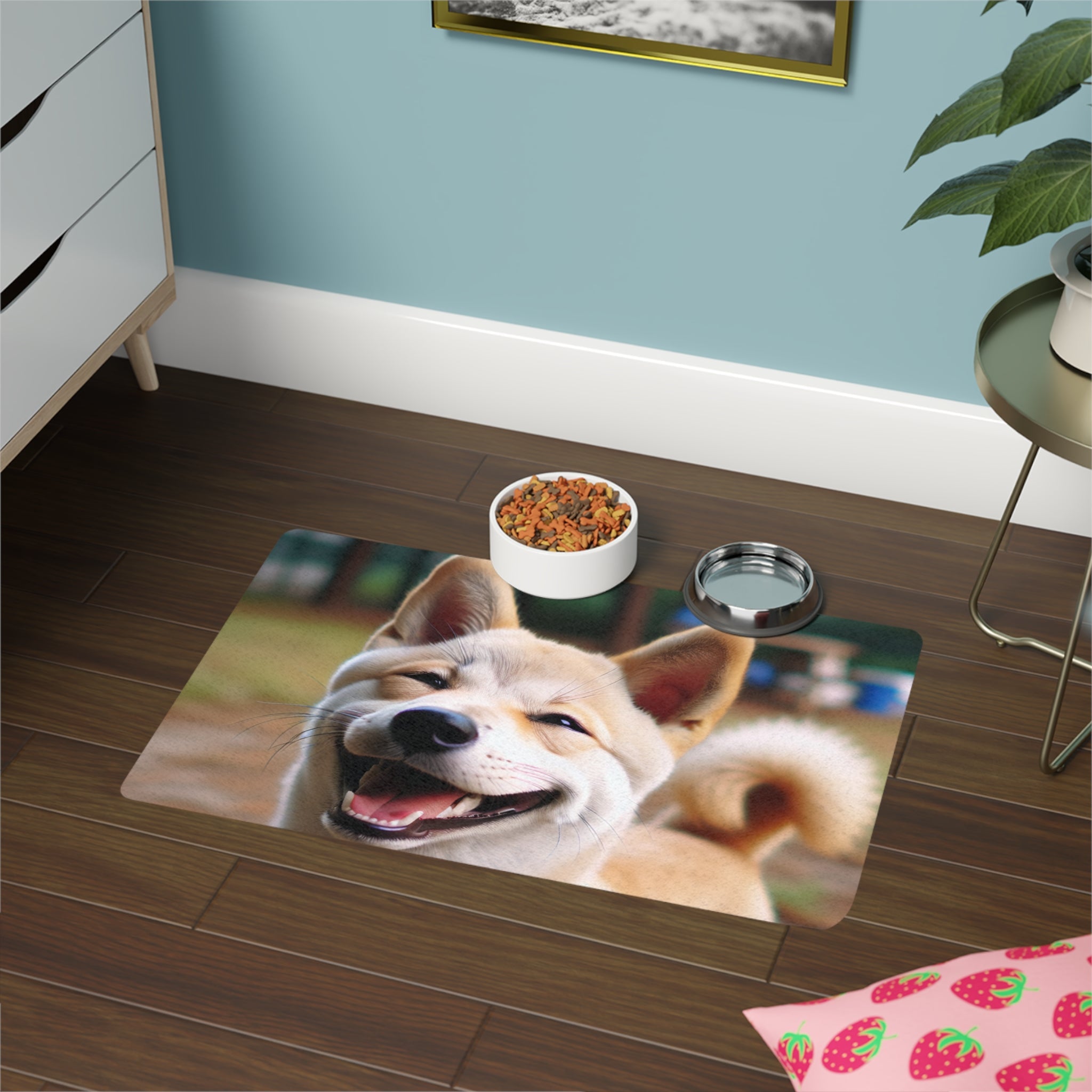 Non-Slip Pet Food Mat – Waterproof Feeding Mat for Dogs