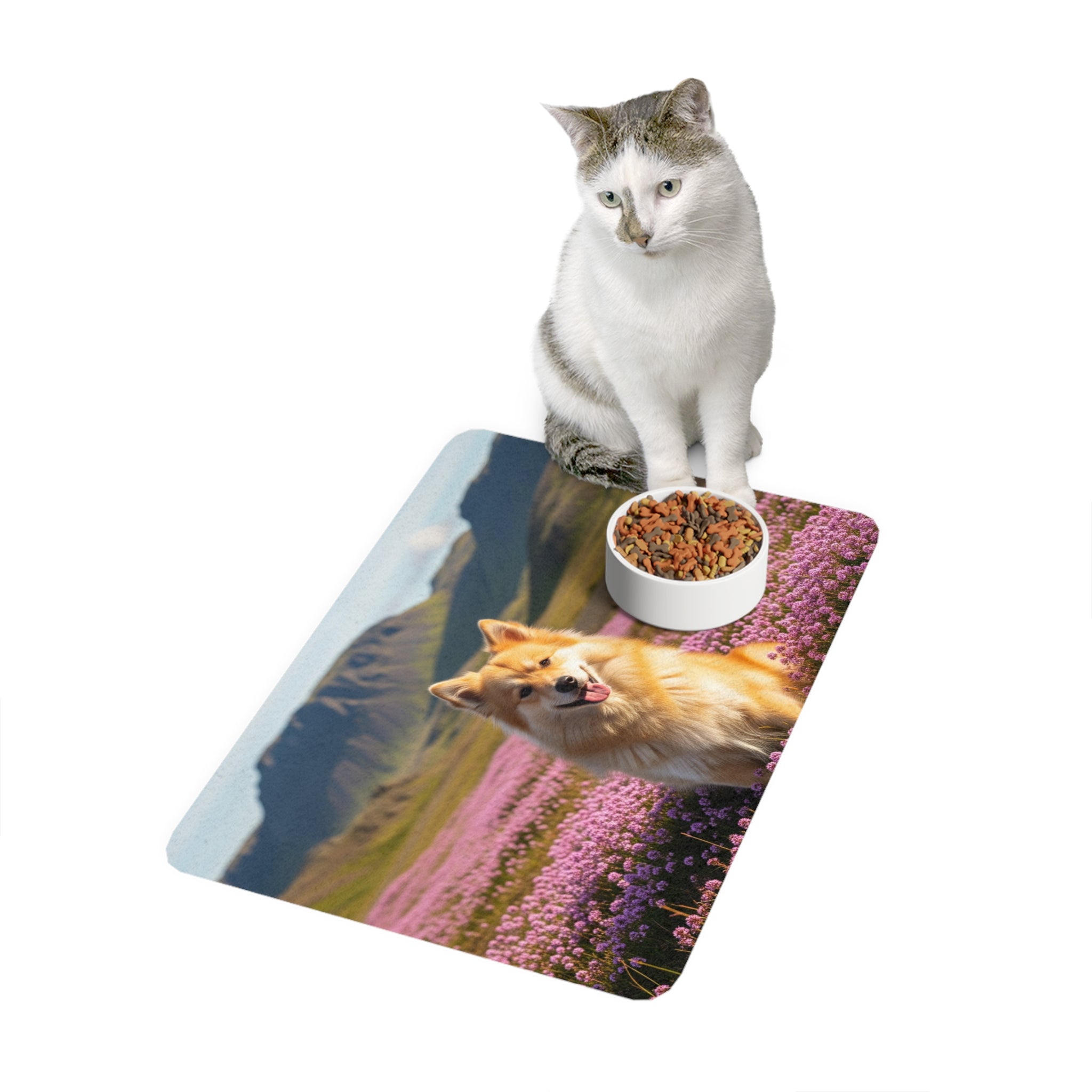 Non-Slip Pet Food Mat – Waterproof Feeding Mat for Dogs
