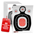 EZ2C Targets #30 Silhouette  12"x18" Paper Shooting Target USA Made
