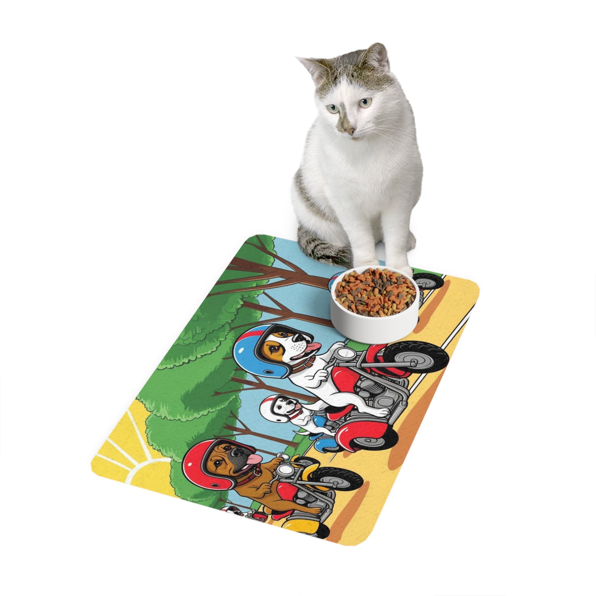 Non-Slip Pet Food Mat – Waterproof Feeding Mat for Dogs