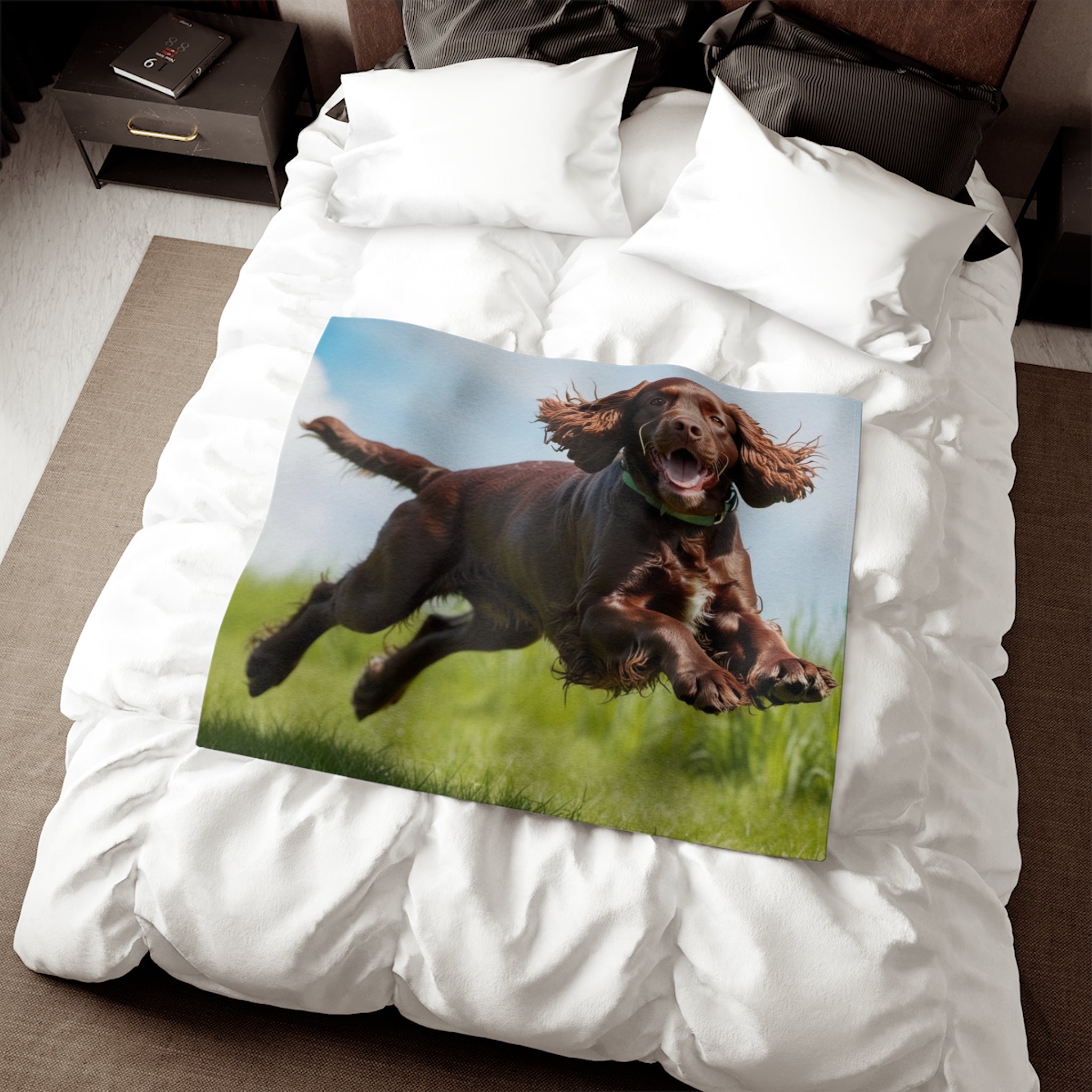 Sweatshirt Blanket – Plush Fleece Throw, 2 Size Options