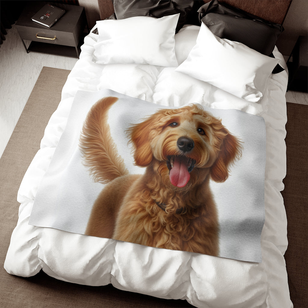 Sweatshirt Blanket – Plush Fleece Throw, 2 Size Options