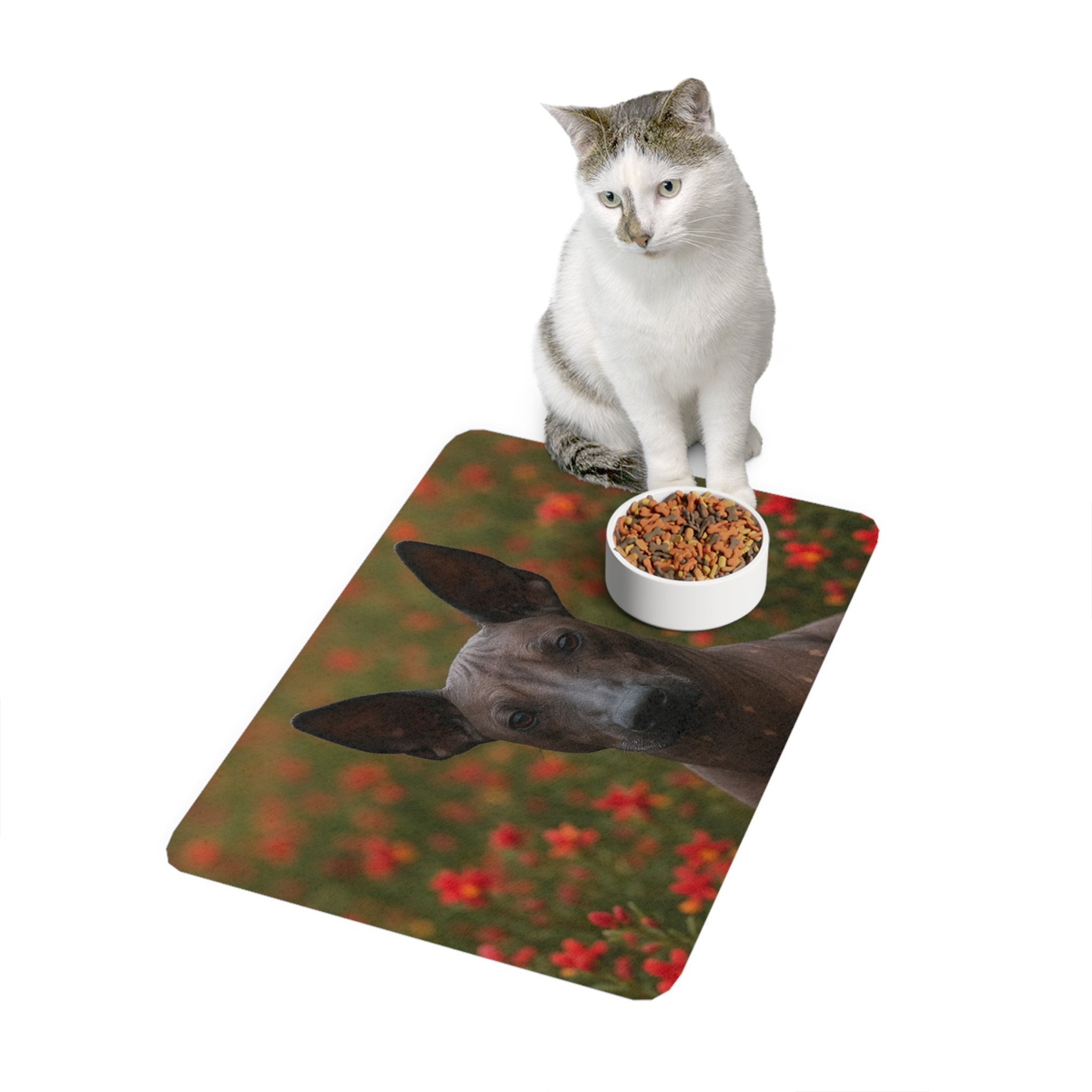 Non-Slip Pet Food Mat – Waterproof Feeding Mat for Dogs