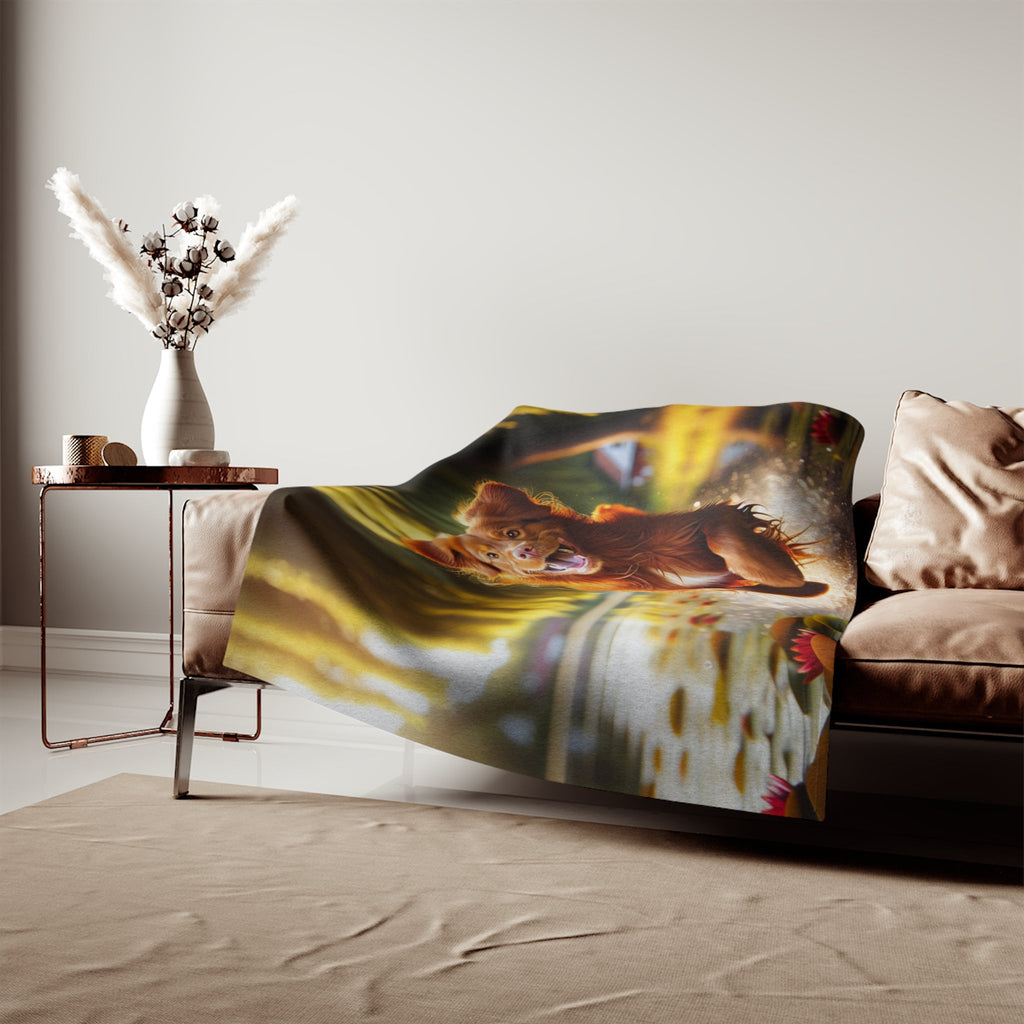 Sweatshirt Blanket – Plush Fleece Throw, 2 Size Options