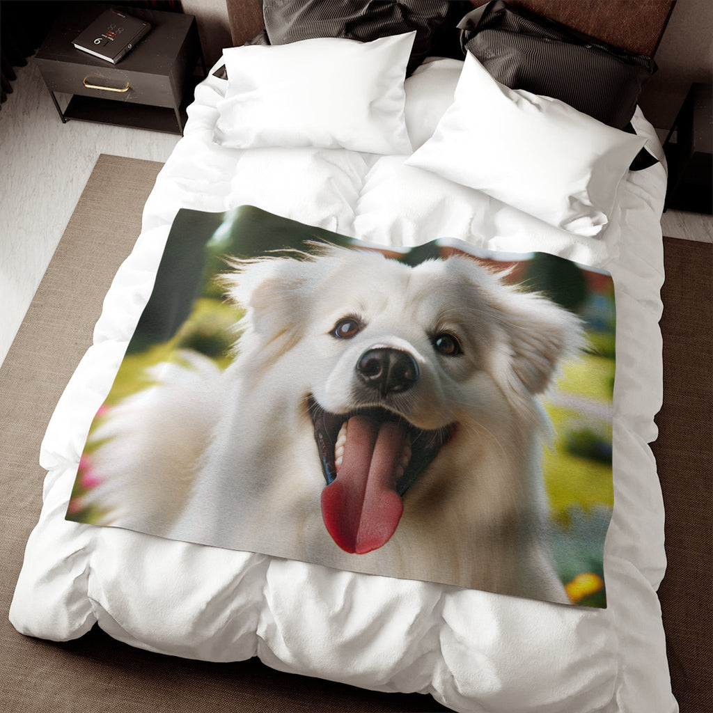 Sweatshirt Blanket – Plush Fleece Throw, 2 Size Options