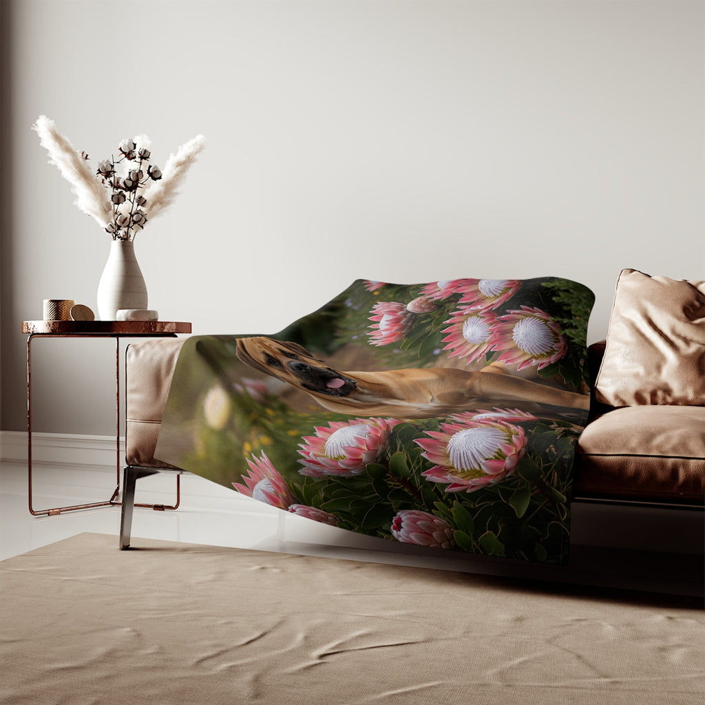 Sweatshirt Blanket – Plush Fleece Throw, 2 Size Options