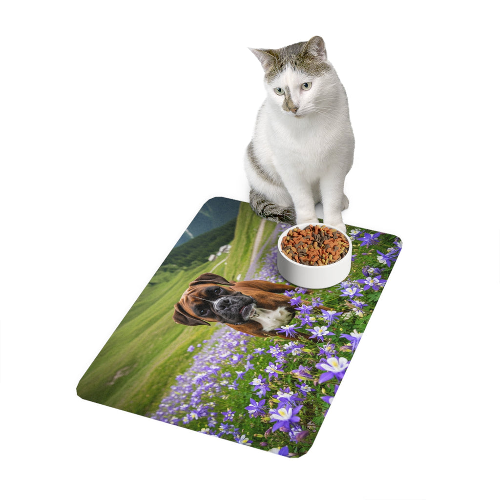 Non-Slip Pet Food Mat – Waterproof Feeding Mat for Dogs