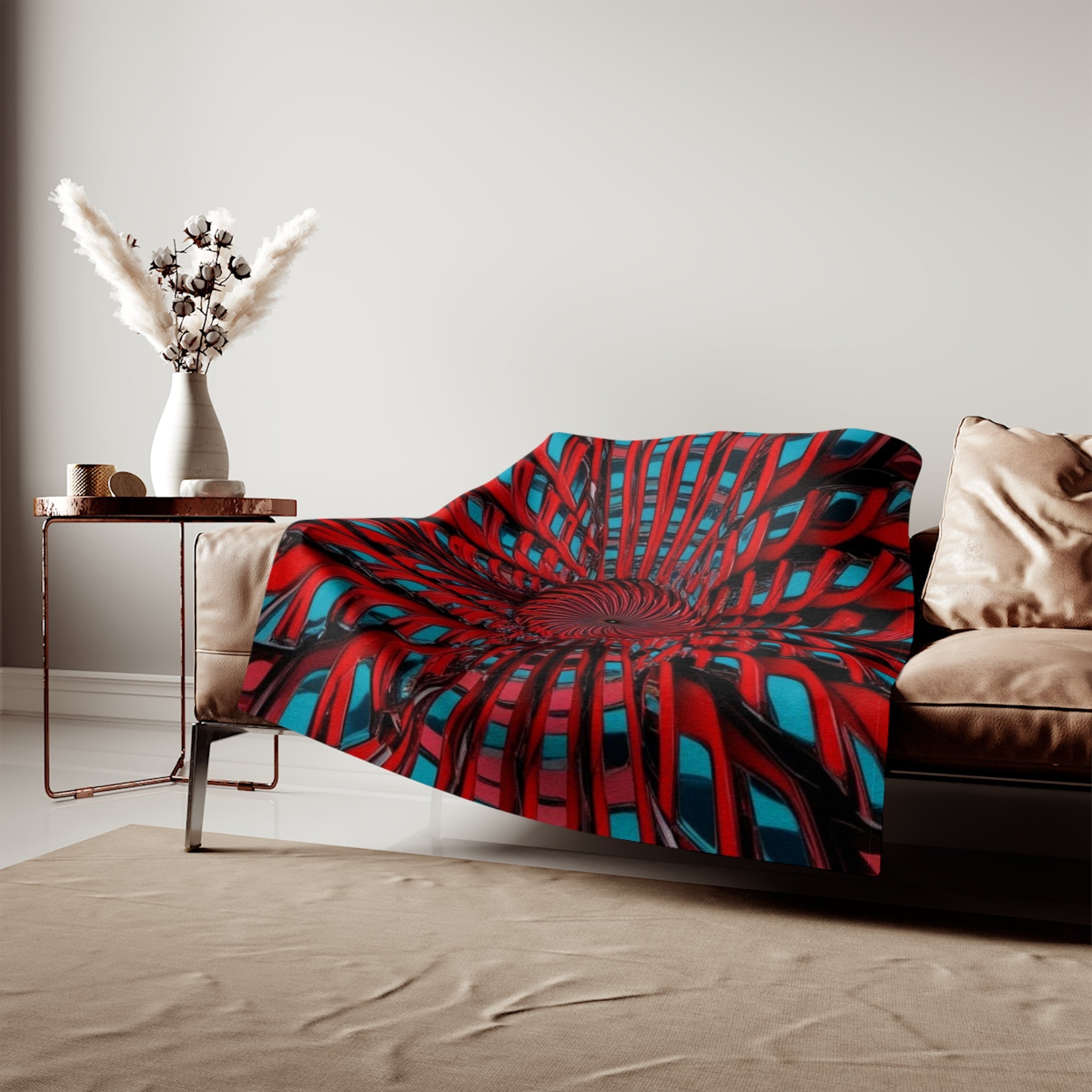 Sweatshirt Blanket – Plush Fleece Throw, 2 Size Options