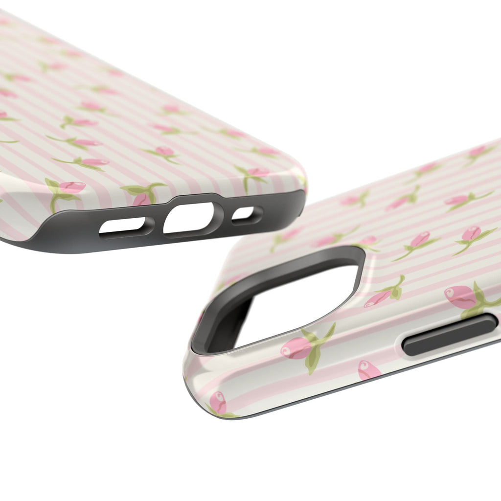 Customizable: Floral Impact-Resistant Phone Case