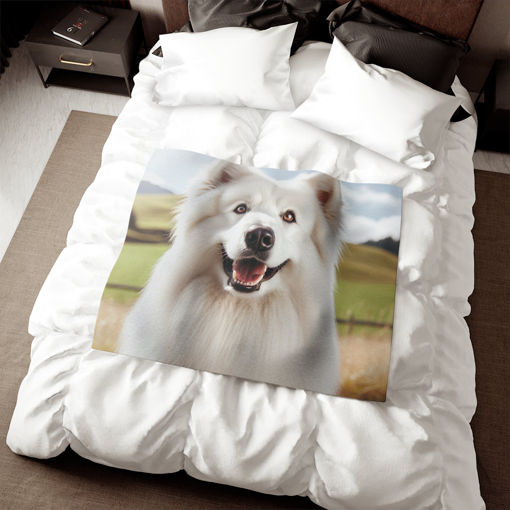 Sweatshirt Blanket – Plush Fleece Throw, 2 Size Options