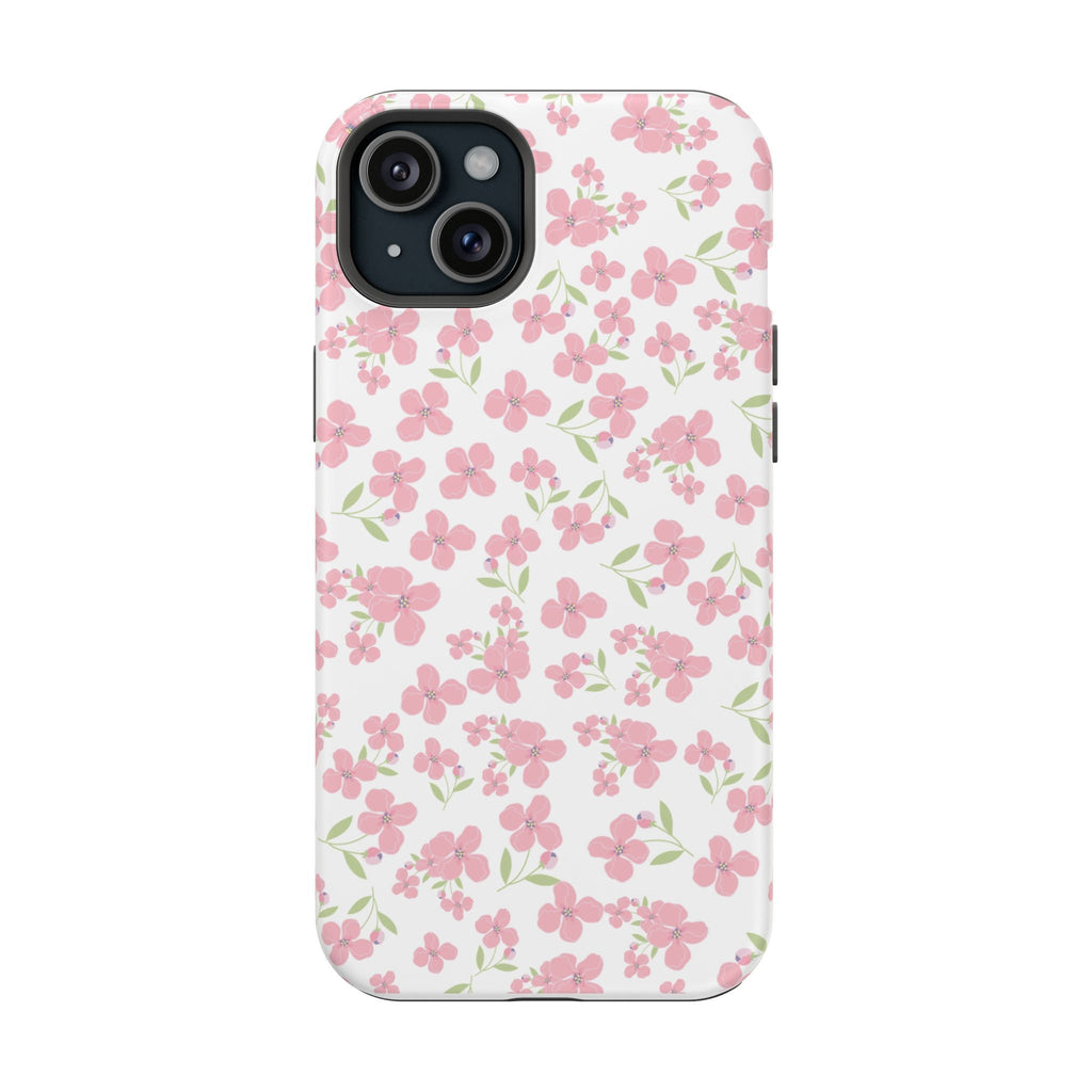 Customizable: Floral Impact-Resistant Phone Case