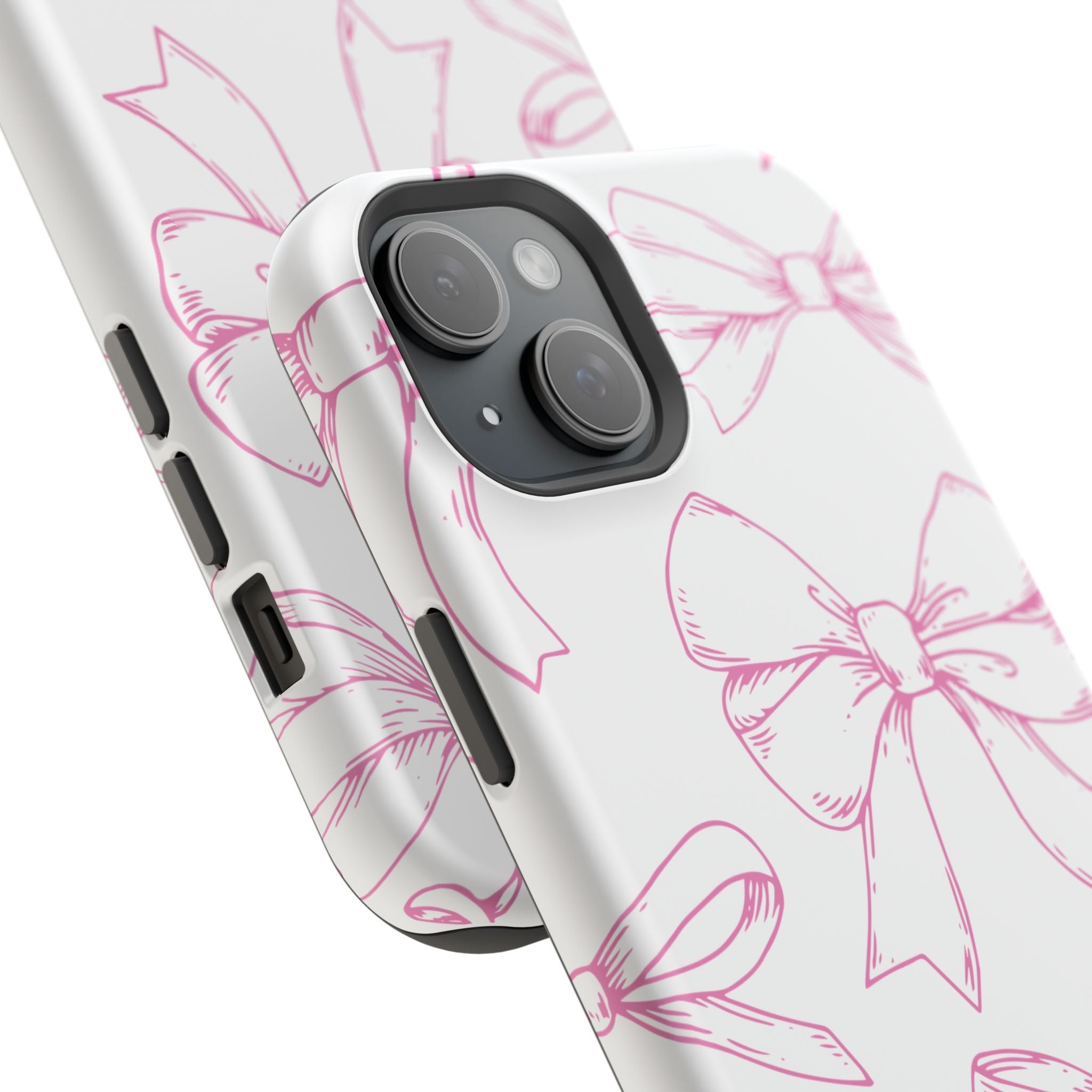 Customizable: Cute Bow Pattern Phone Case
