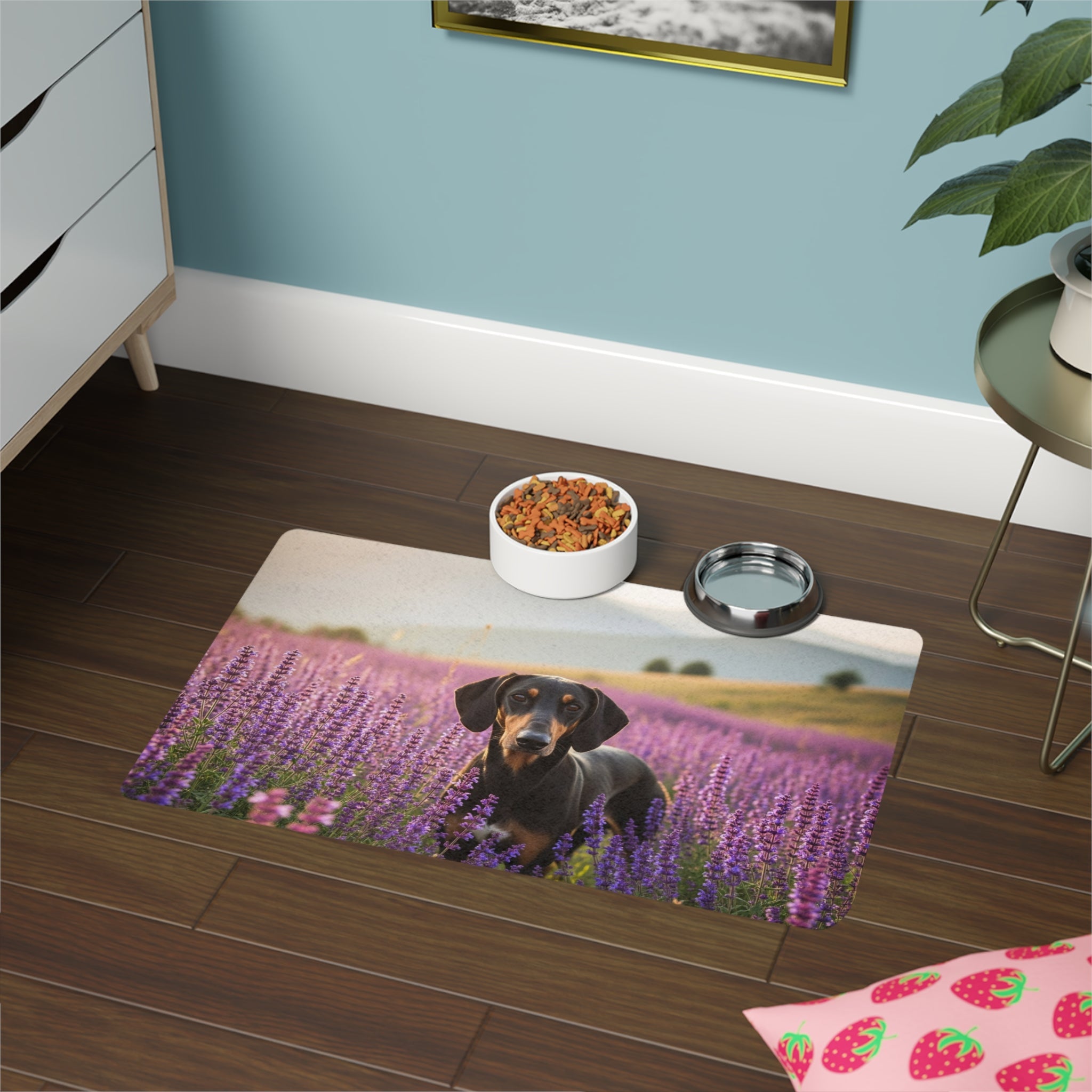 Non-Slip Pet Food Mat – Waterproof Feeding Mat for Dogs