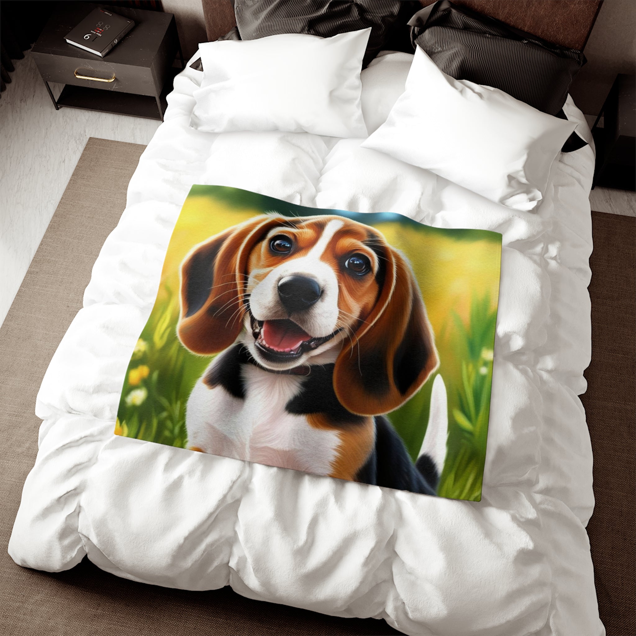 Sweatshirt Blanket – Plush Fleece Throw, 2 Size Options