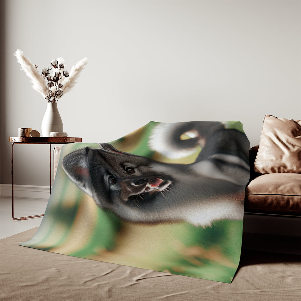 Sweatshirt Blanket – Plush Fleece Throw, 2 Size Options